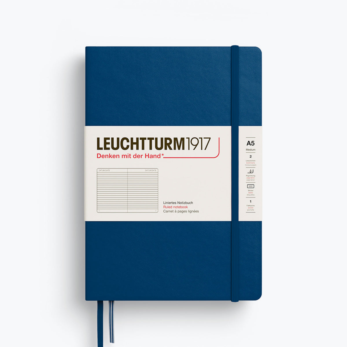 Leuchtturm1917 - Notebook - A5 - Indigo