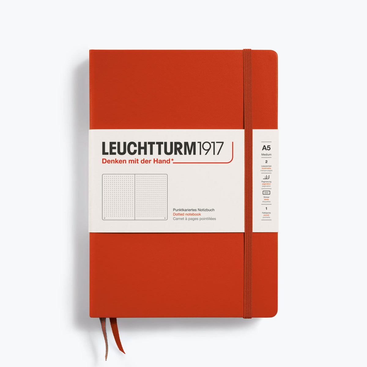 Leuchtturm1917 - Notebook - A5 - Fox Red <Outgoing>
