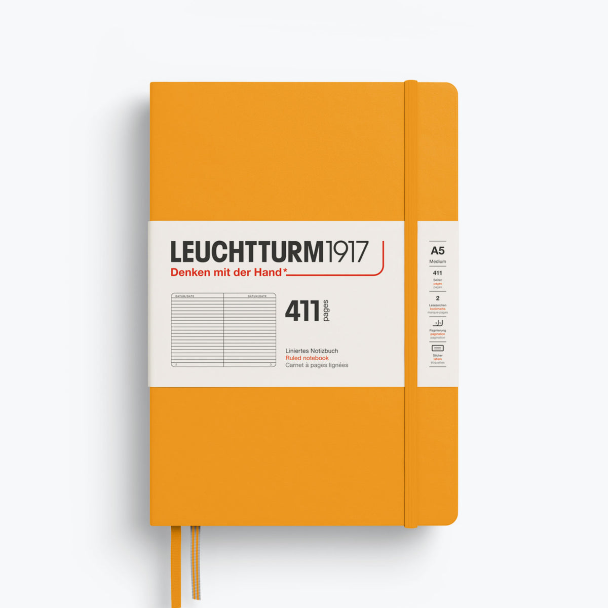 Leuchtturm1917 - Notebook - A5 - 411 Pages - Rising Sun