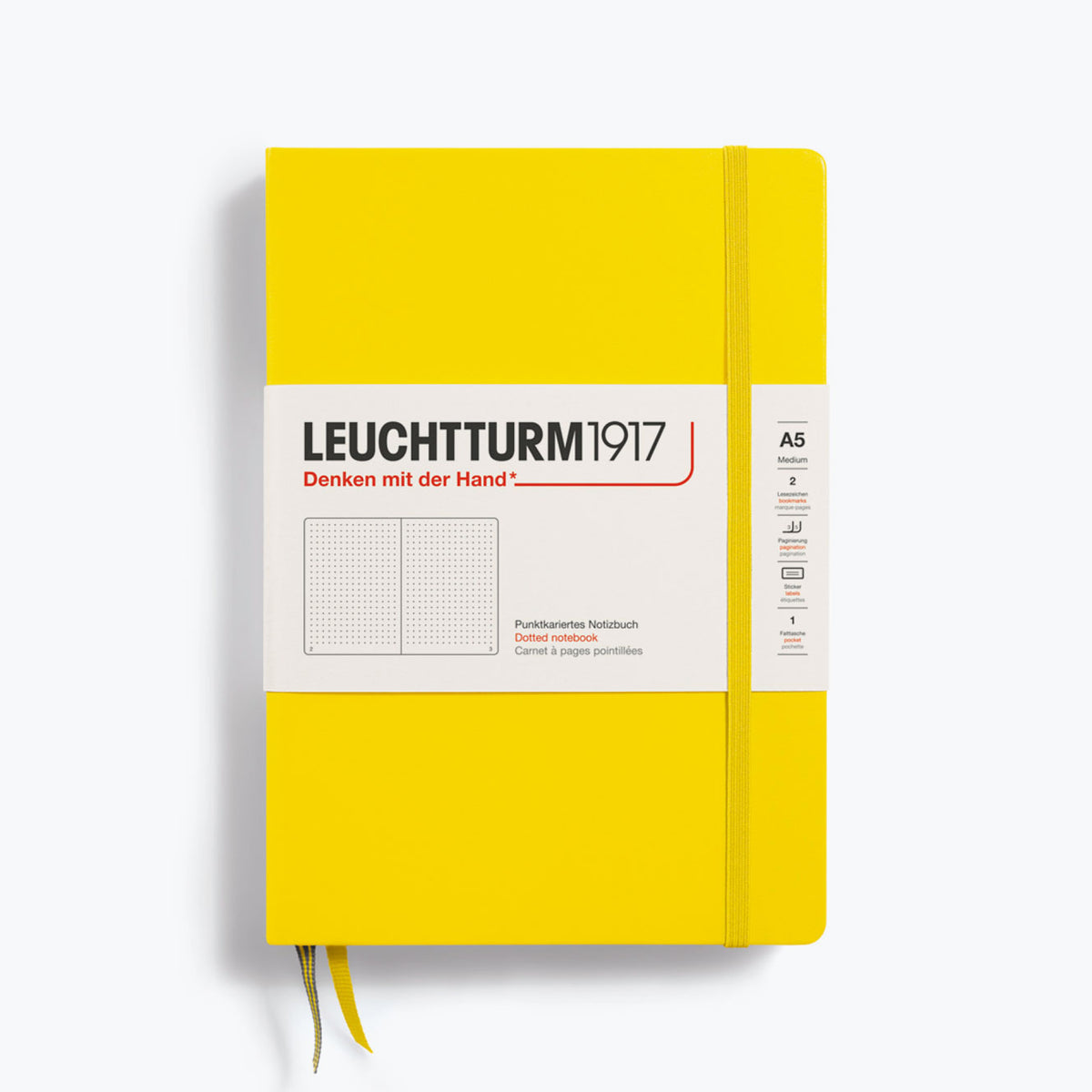 Leuchtturm1917 - Notebook - A5 - Lemon <Outgoing>