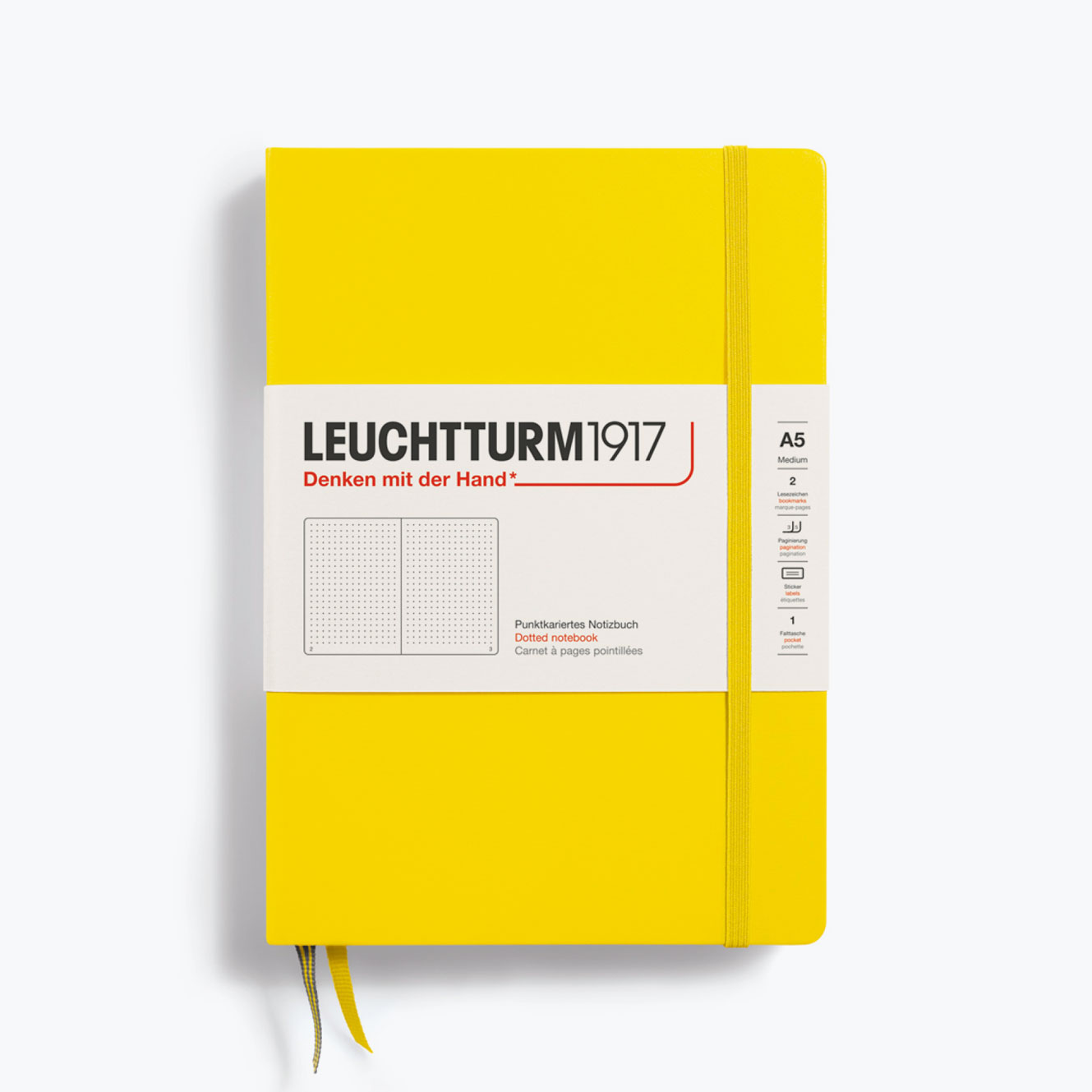 Leuchtturm1917 - Notebook - A5 - Lemon <Outgoing>