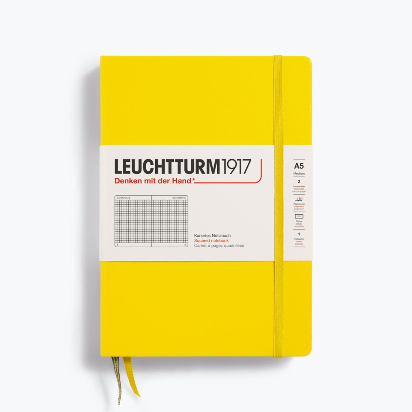 Leuchtturm1917 - Notebook - A5 - Lemon <Outgoing>