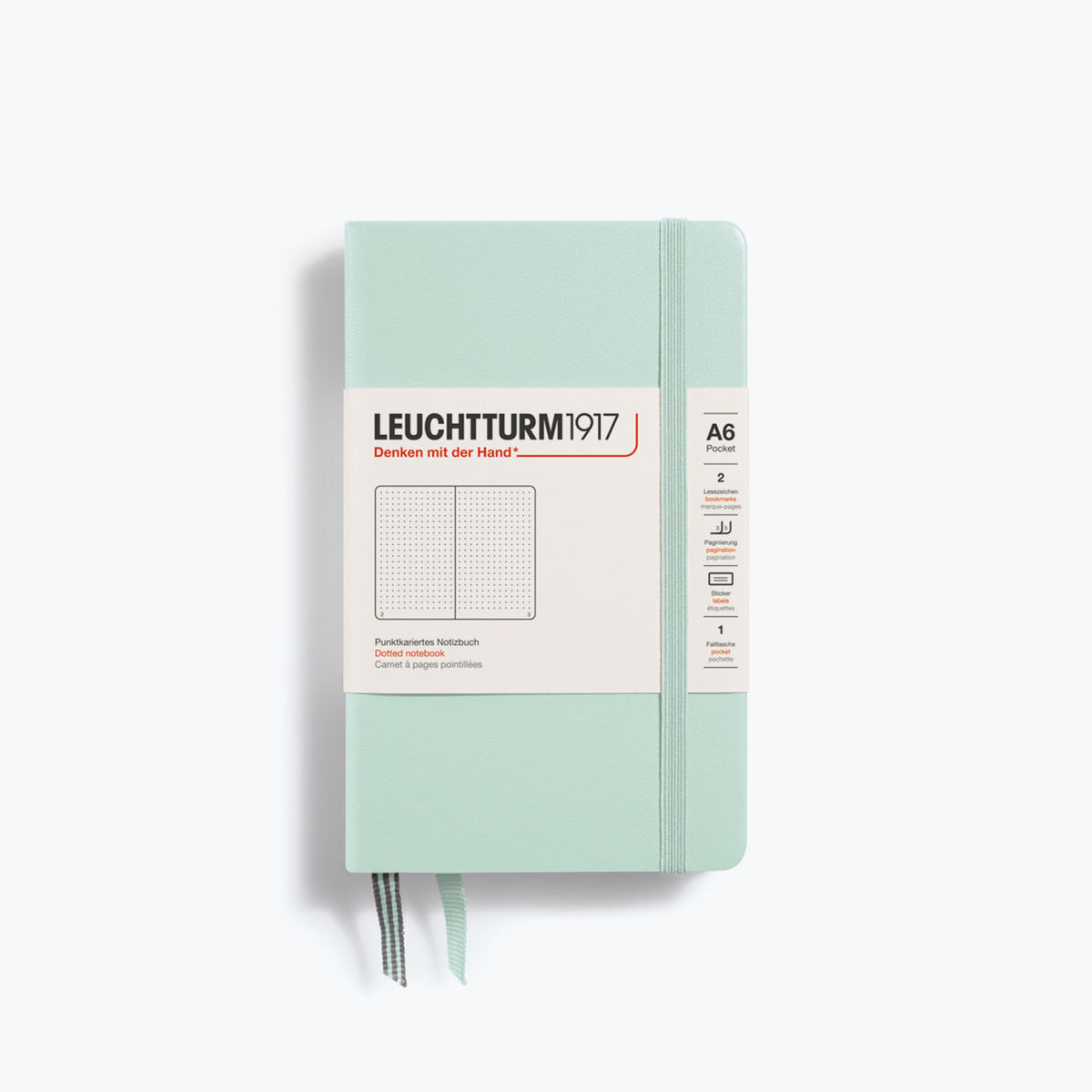 Leuchtturm1917 - Notebook - A6 - Mint Green <Outgoing>