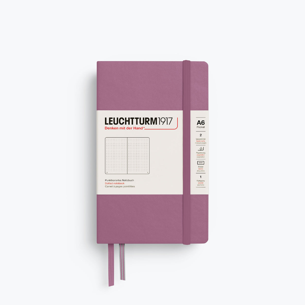 Leuchtturm1917 - Notebook - A6 - Dusty Rose