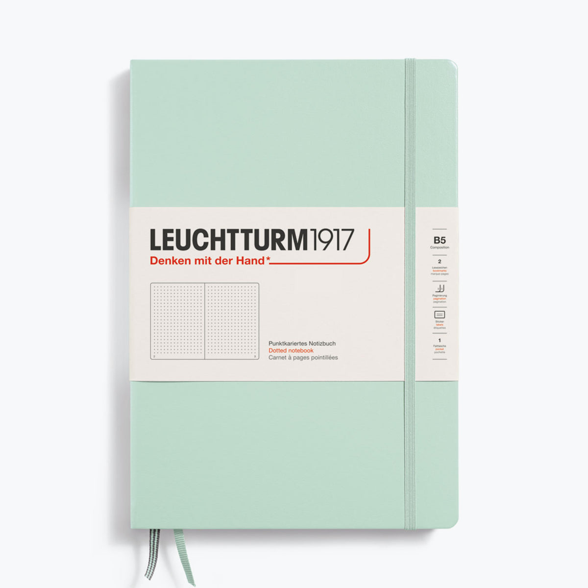 Leuchtturm1917 - Notebook - Hardcover - B5 - Mint Green <Outgoing>