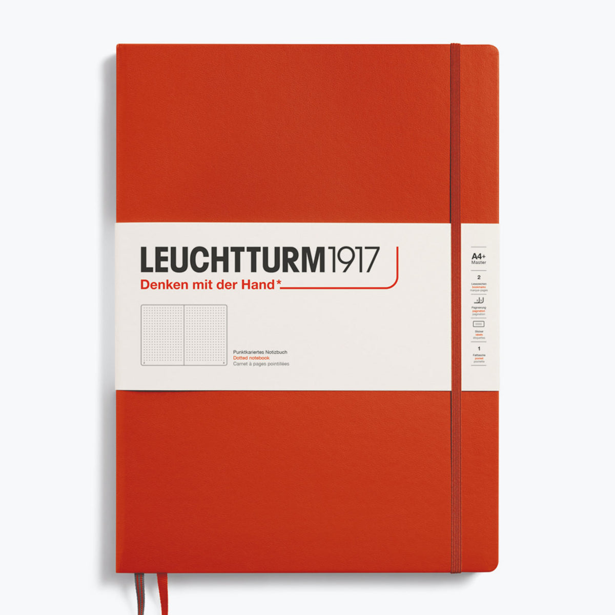 Leuchtturm1917 - Notebook - A4+ - Slim - Fox Red <Outgoing>