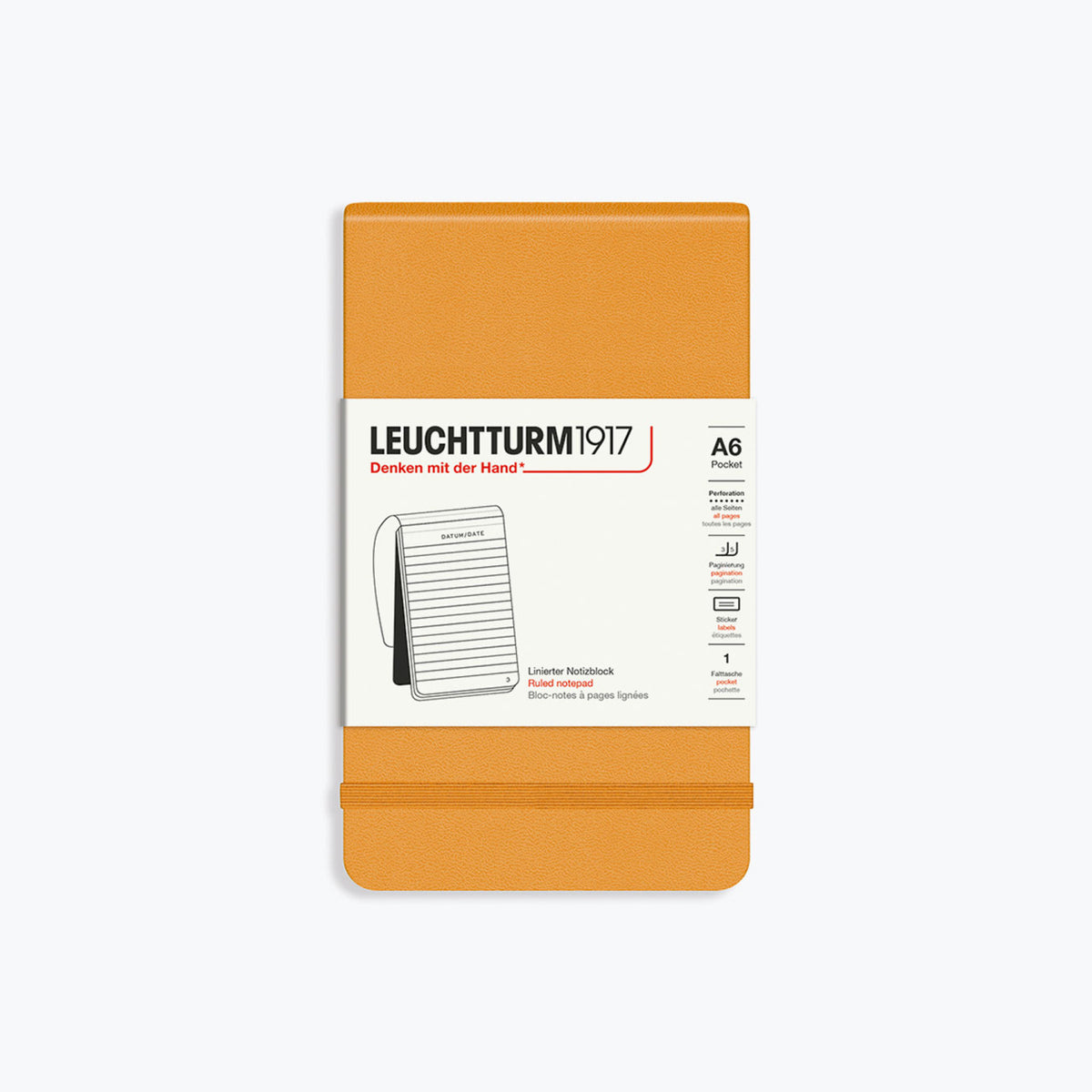 Leuchtturm1917 - Notebook - Reporter Notepad - Rising Sun