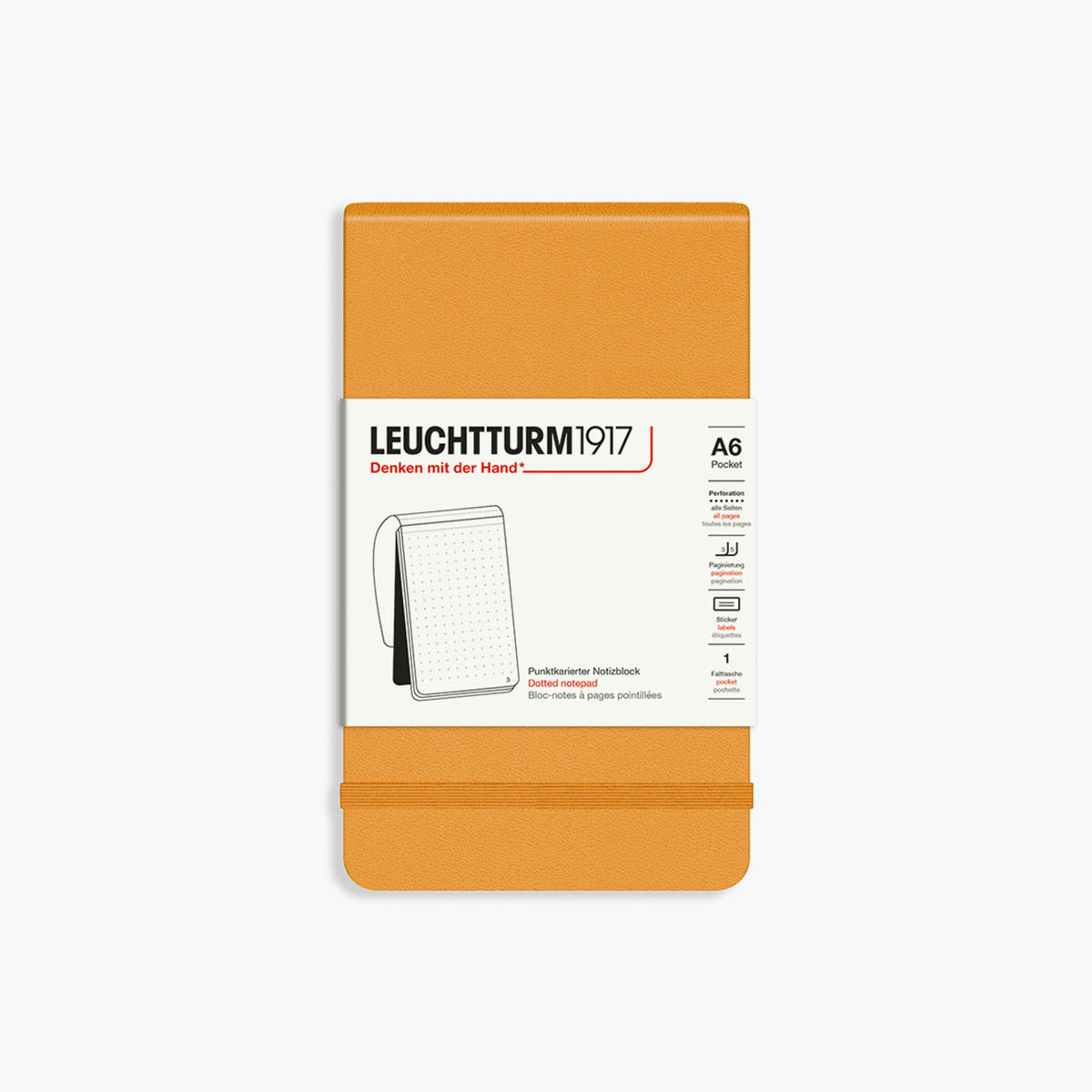 Leuchtturm1917 - Notebook - Reporter Notepad - Rising Sun