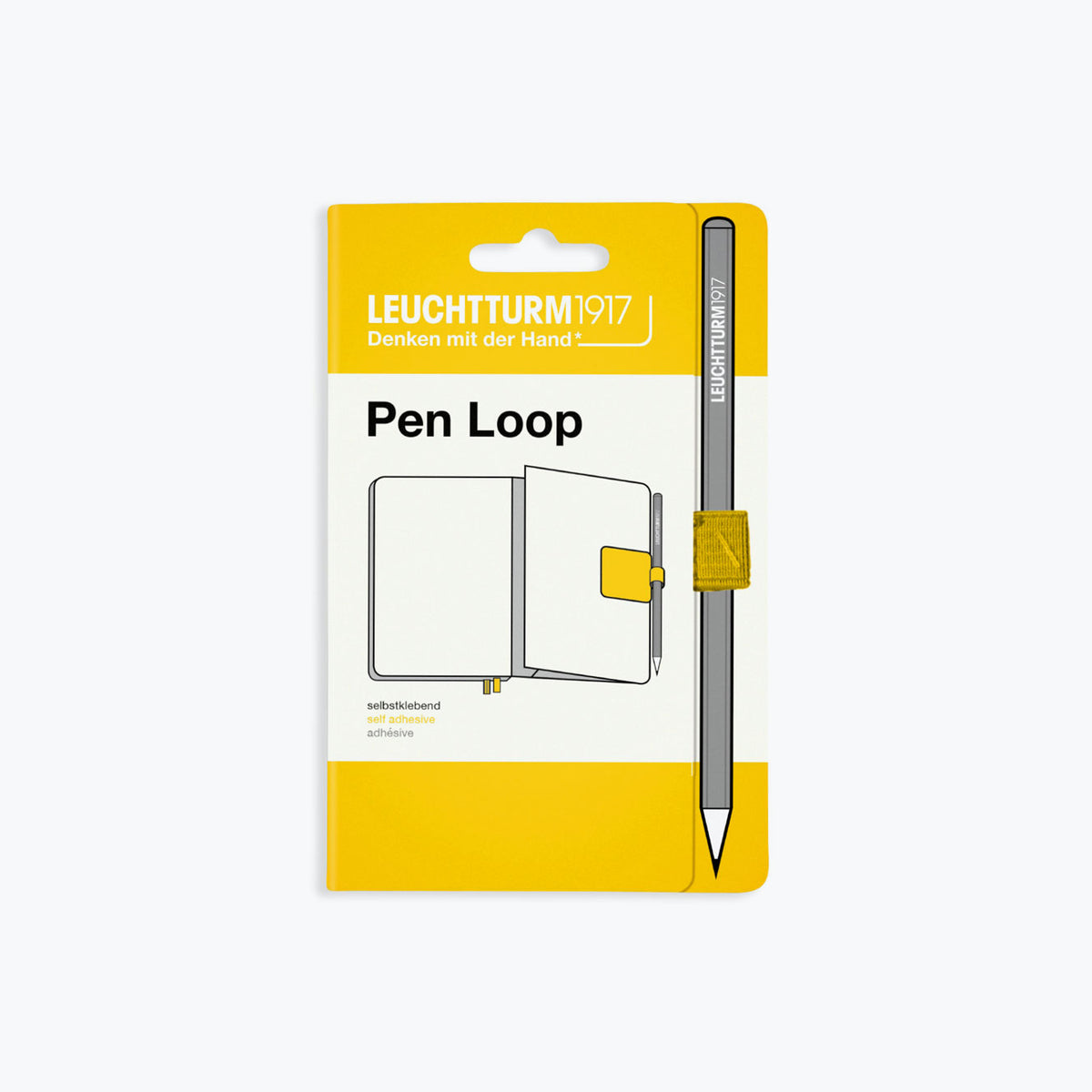 Leuchtturm1917 pen loop in lemon yellow