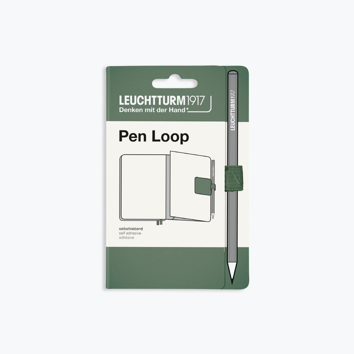 Leuchtturm191 pen loop in olive
