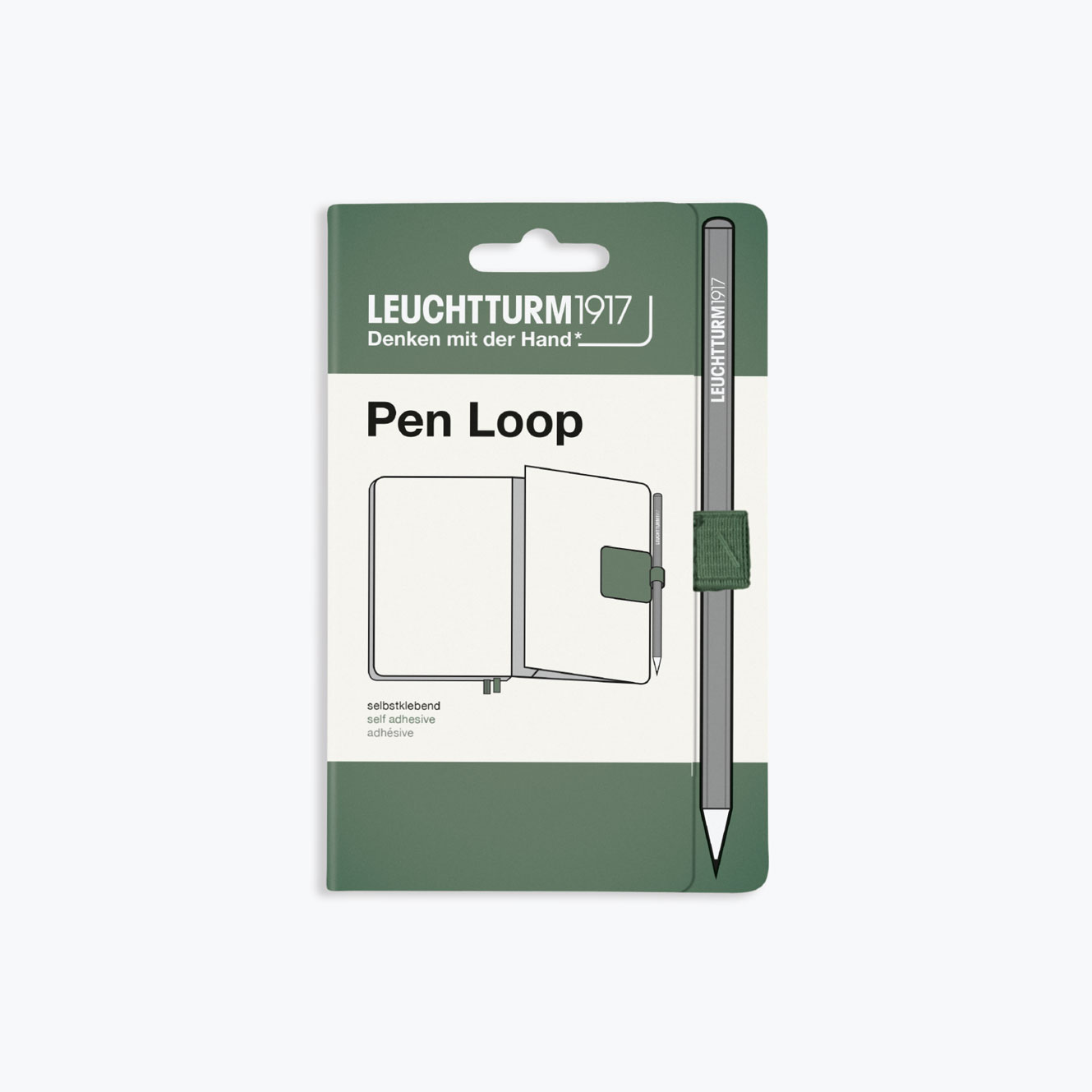 Leuchtturm191 pen loop in olive