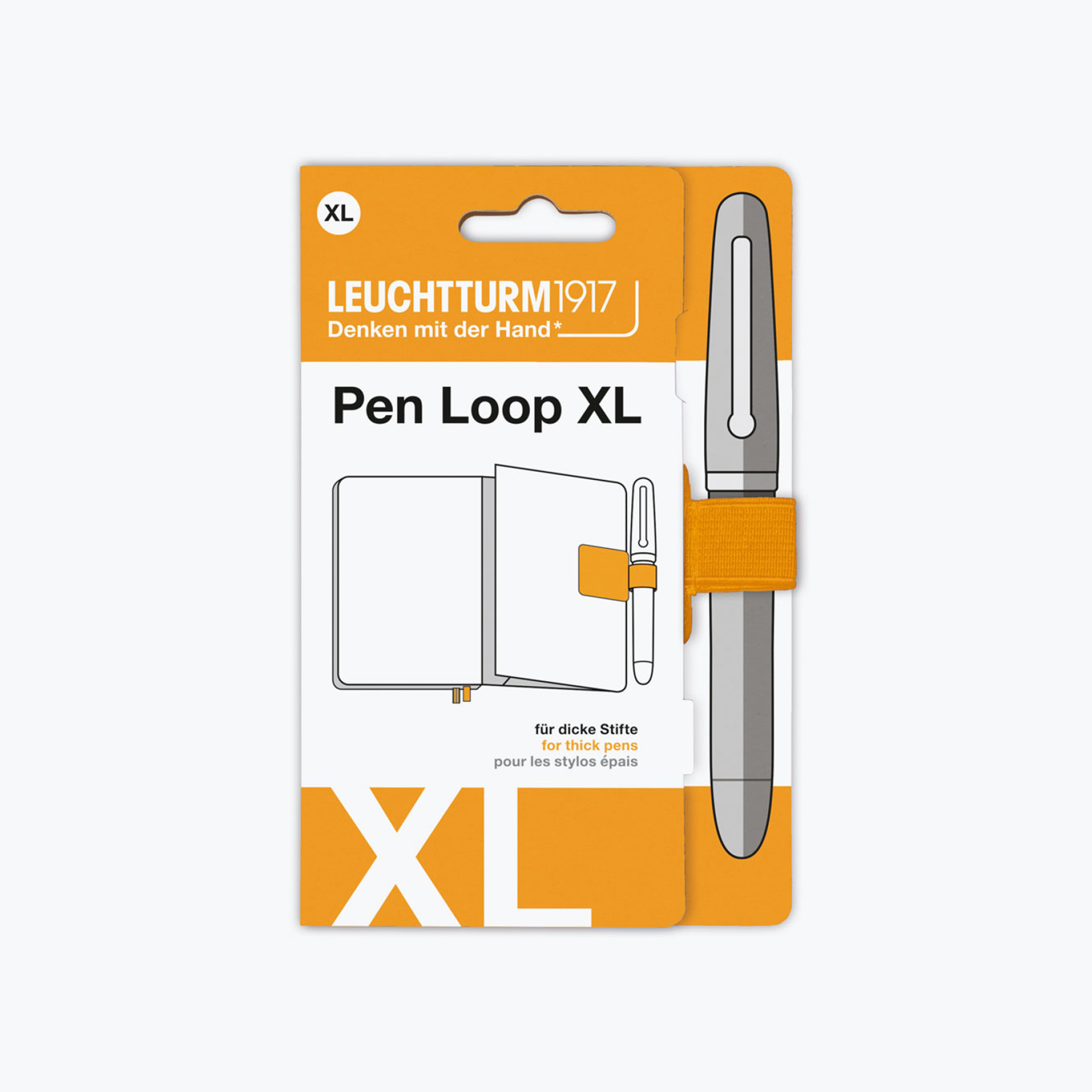 XL Leuchtturm1917 pen loop in yellow