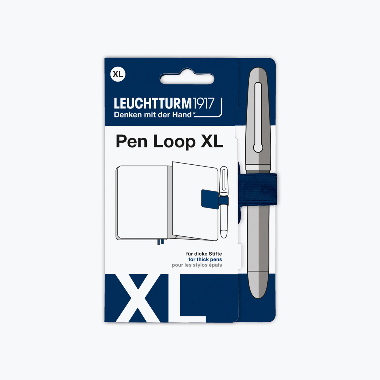 Leuchtturm1917 XL pen loop in ink colour