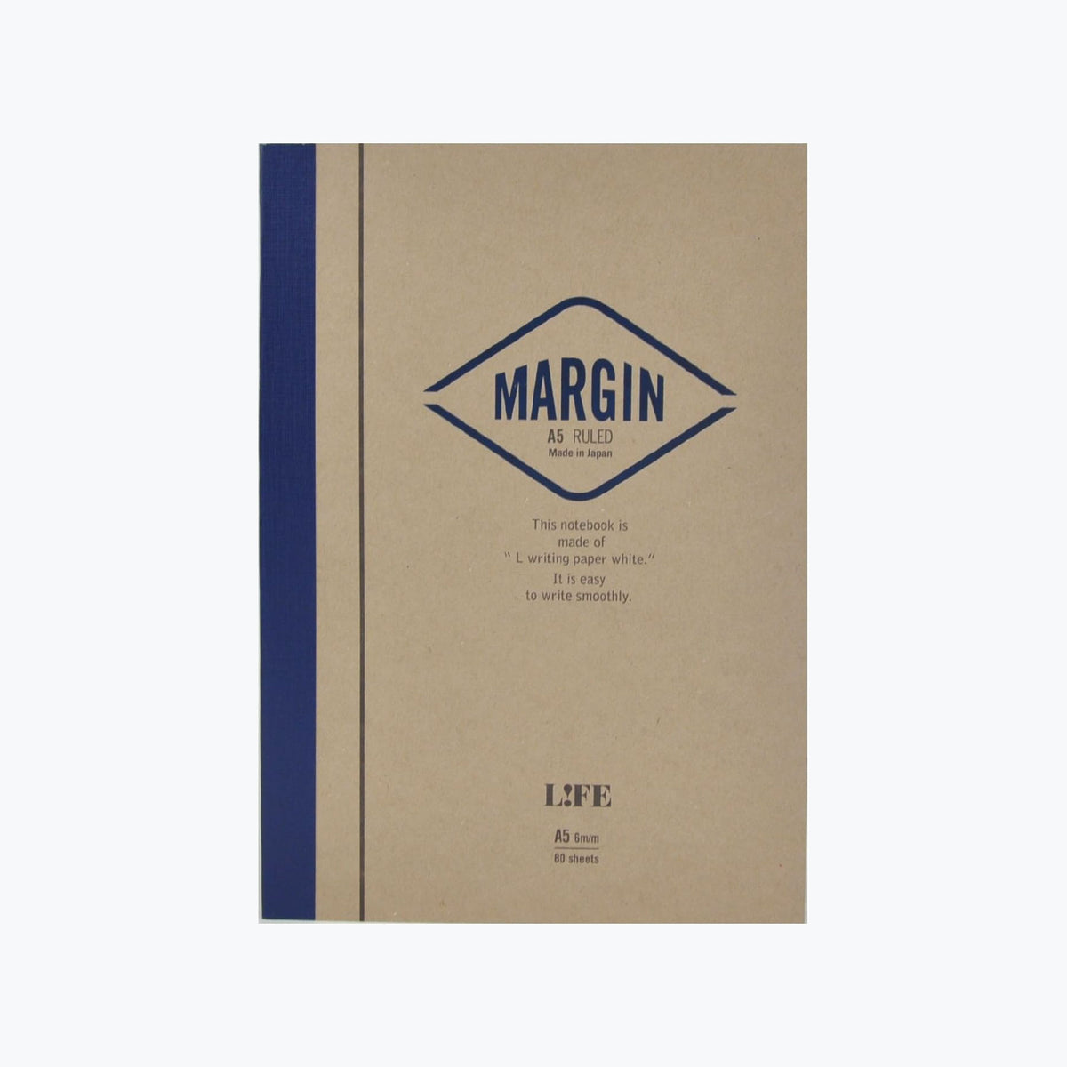 Life Stationery - Notebook - Margin - A5 - Ruled