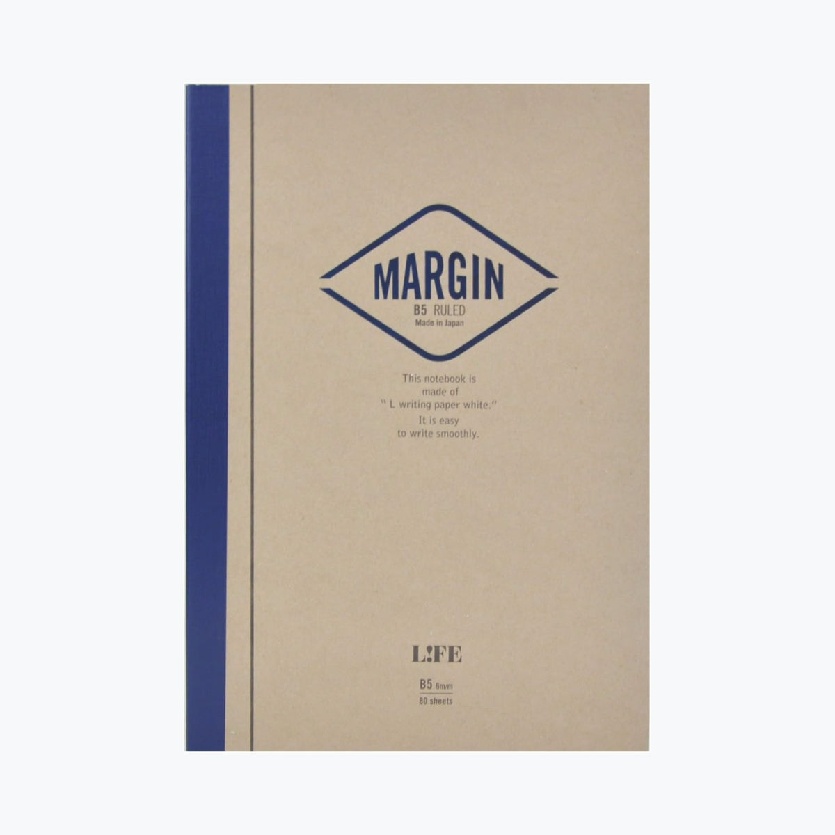 Life Stationery - Notebook - Margin - B5 - Ruled