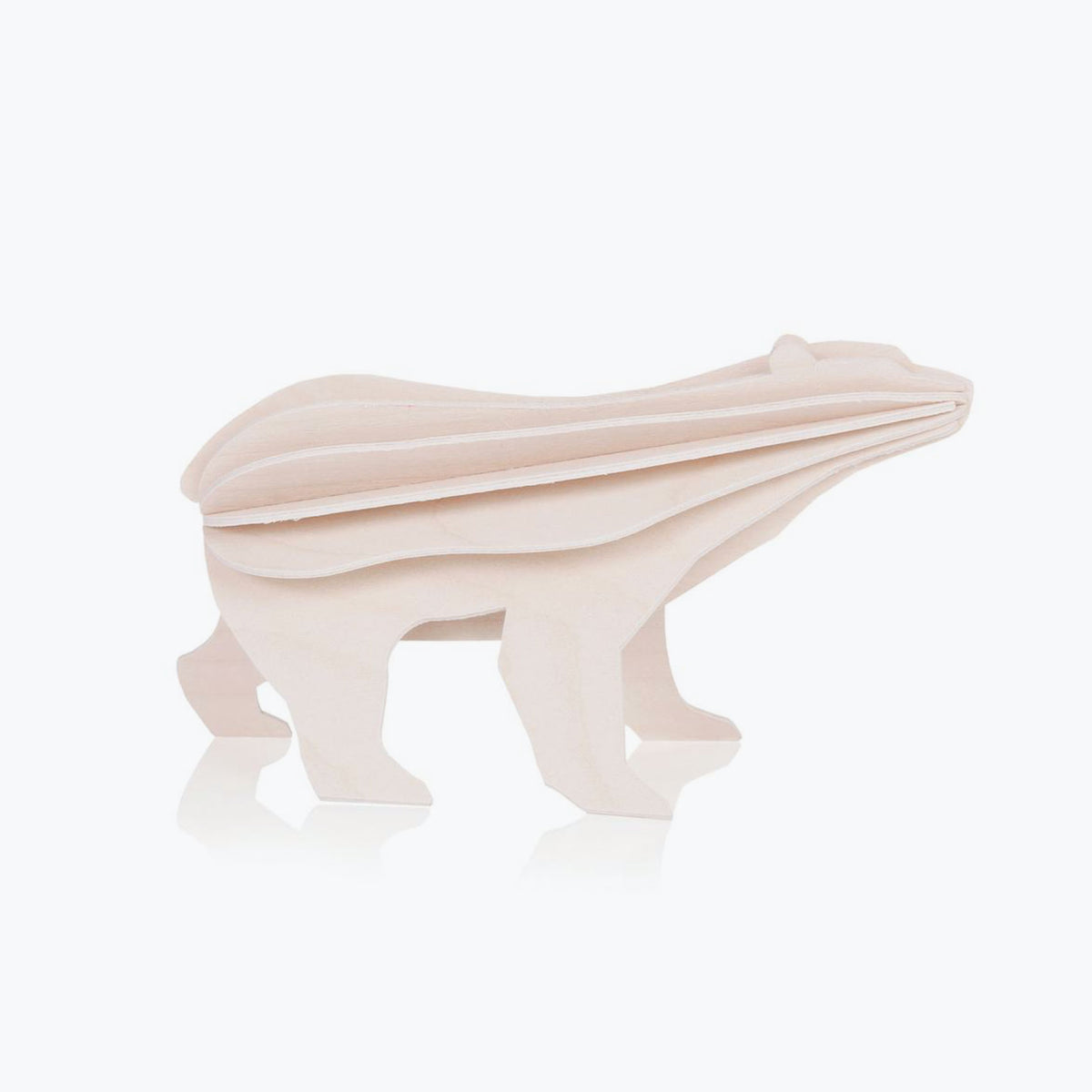 Lovi - Ornament - Polar Bear - 15cm - Translucent White