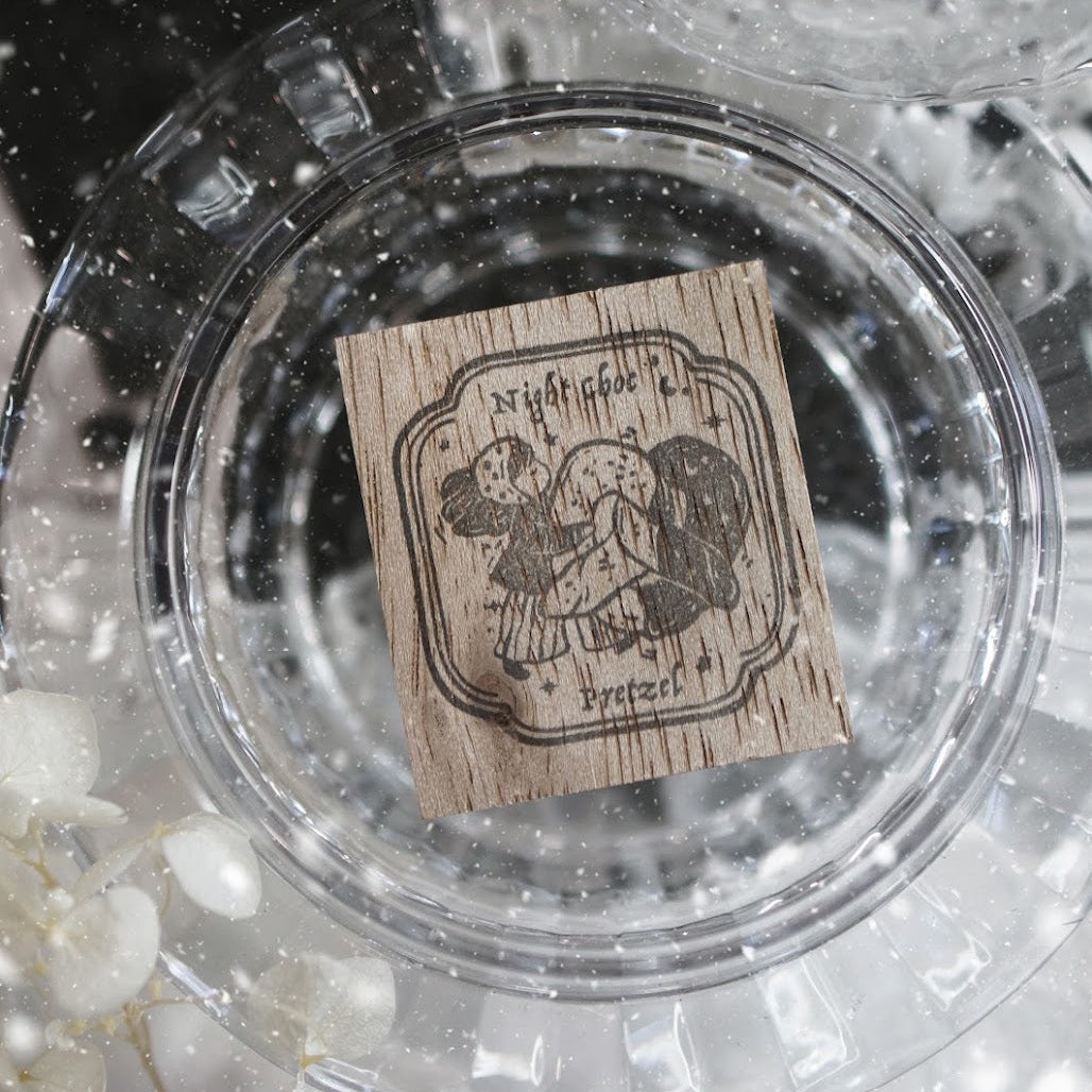 Black Milk Project - Stamp - Notes In The Night - Night Choc Pretzel