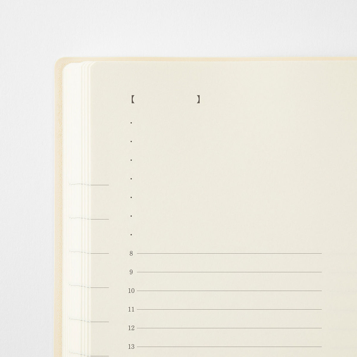Midori - 2027 Diary - MD 1Day 1Page - A6