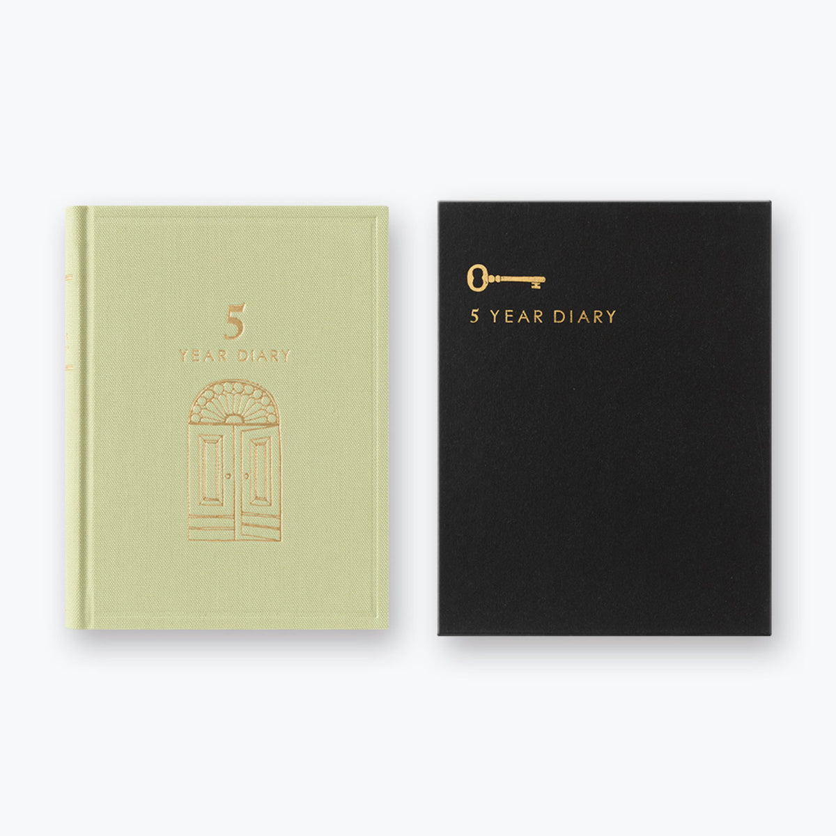 Midori - Daily Journal - Mini - 5 Years - Light Green