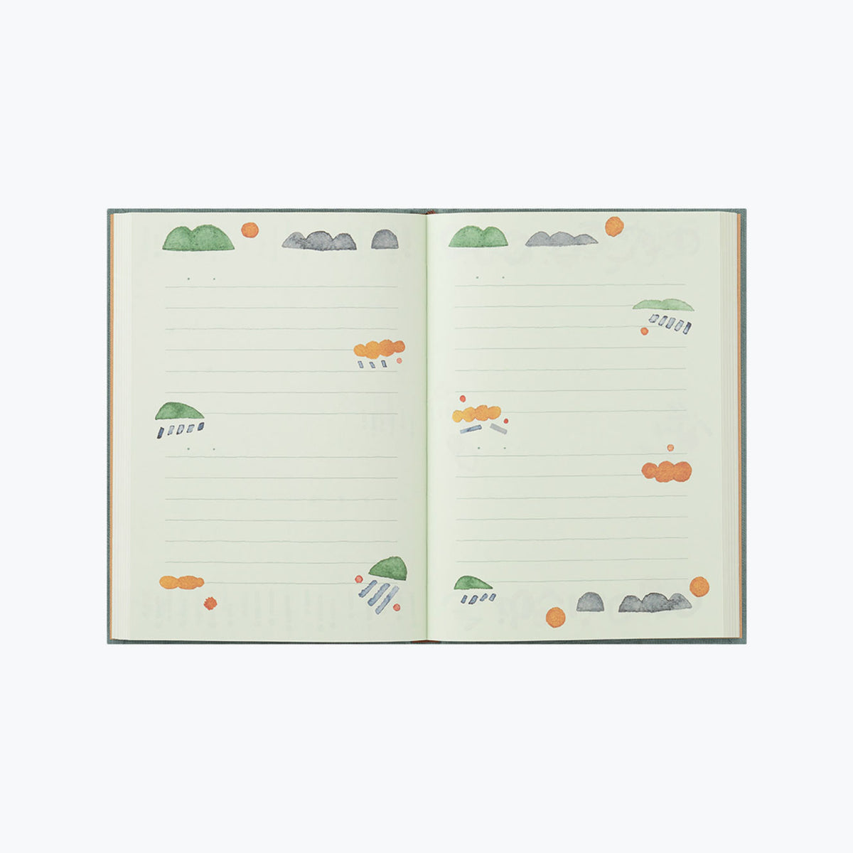 Midori - Journal - Diary - Softcover - Grey