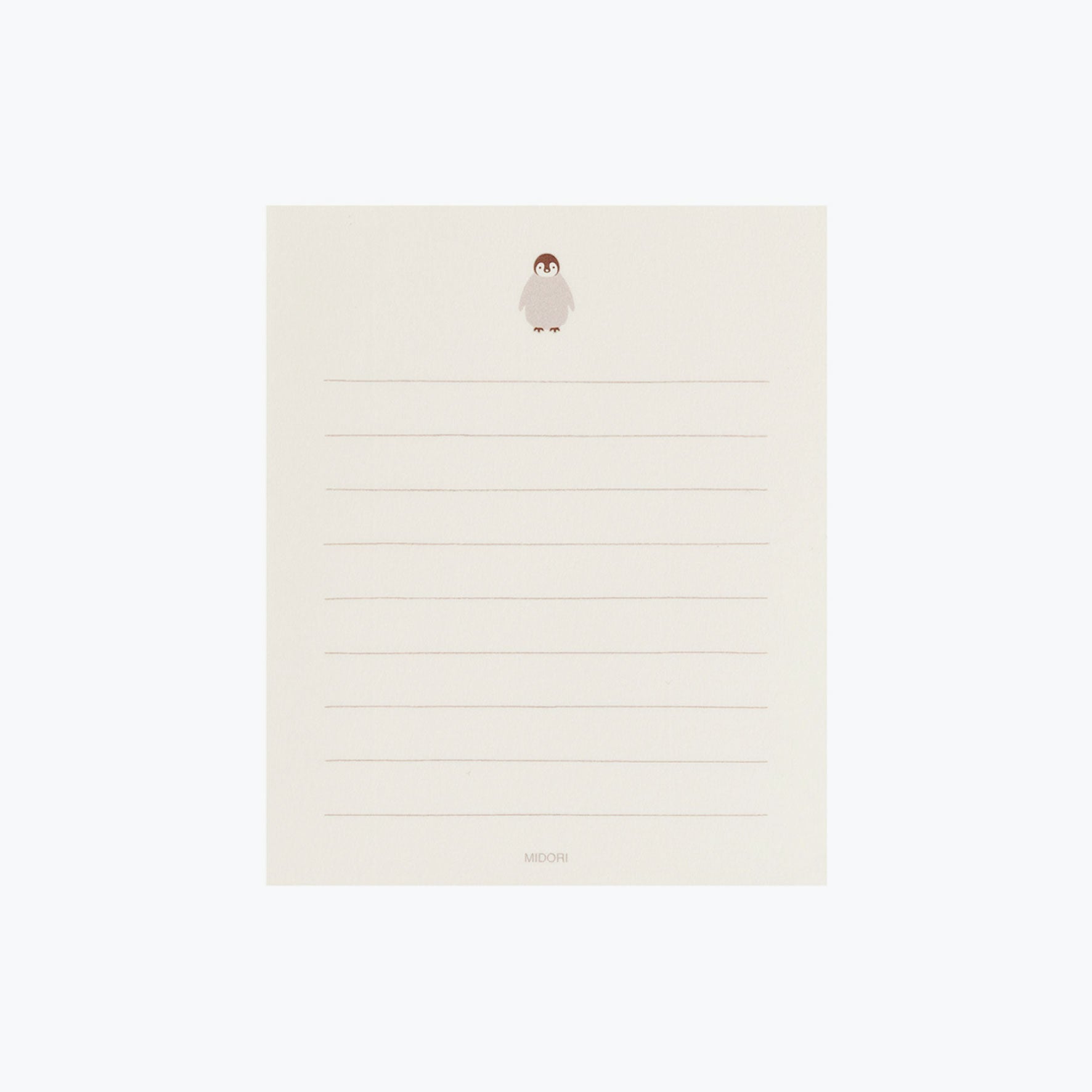 Midori - Letter Set - Animals (Mini) - Penguin