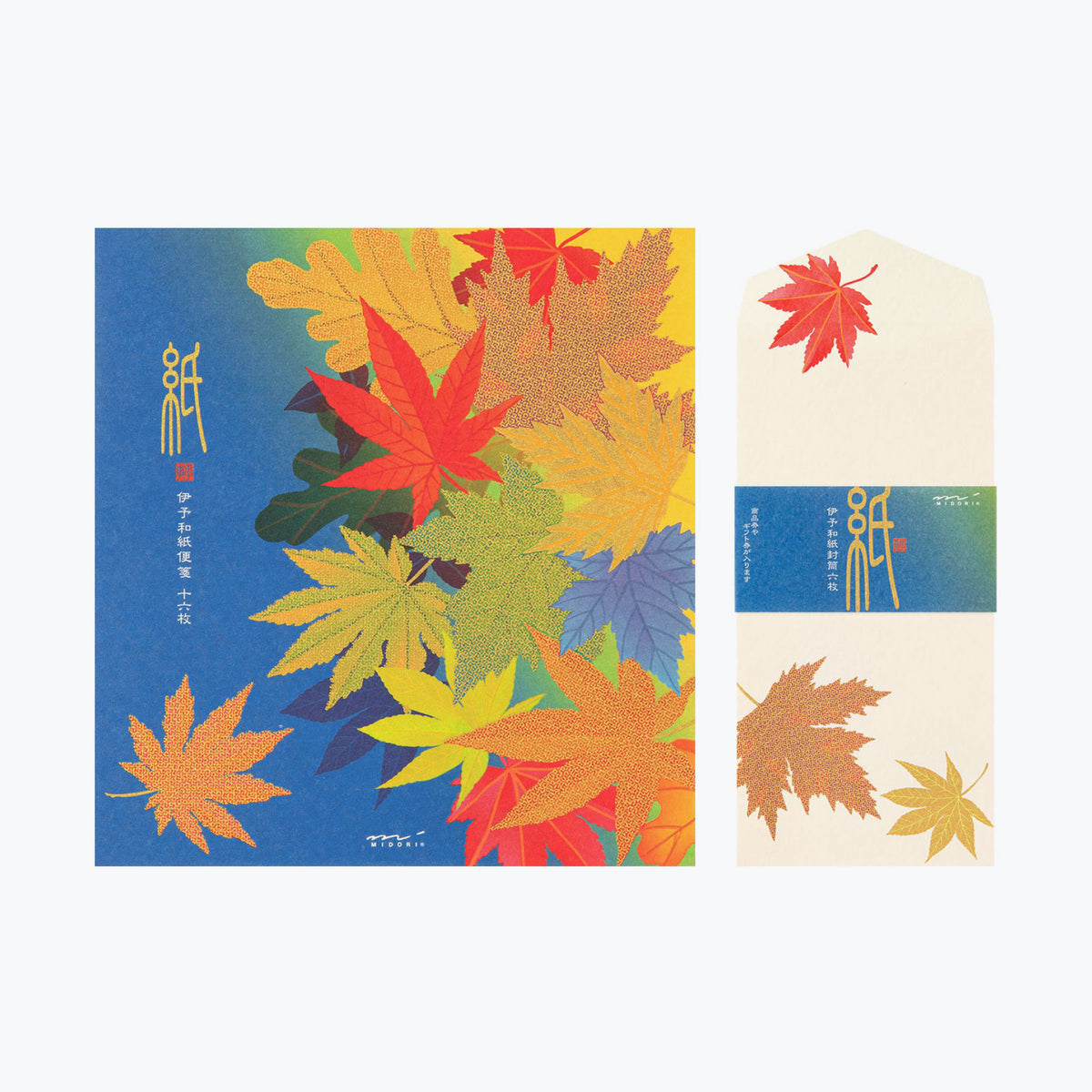 Midori - Letter Set - Kami - Fallen Leaves