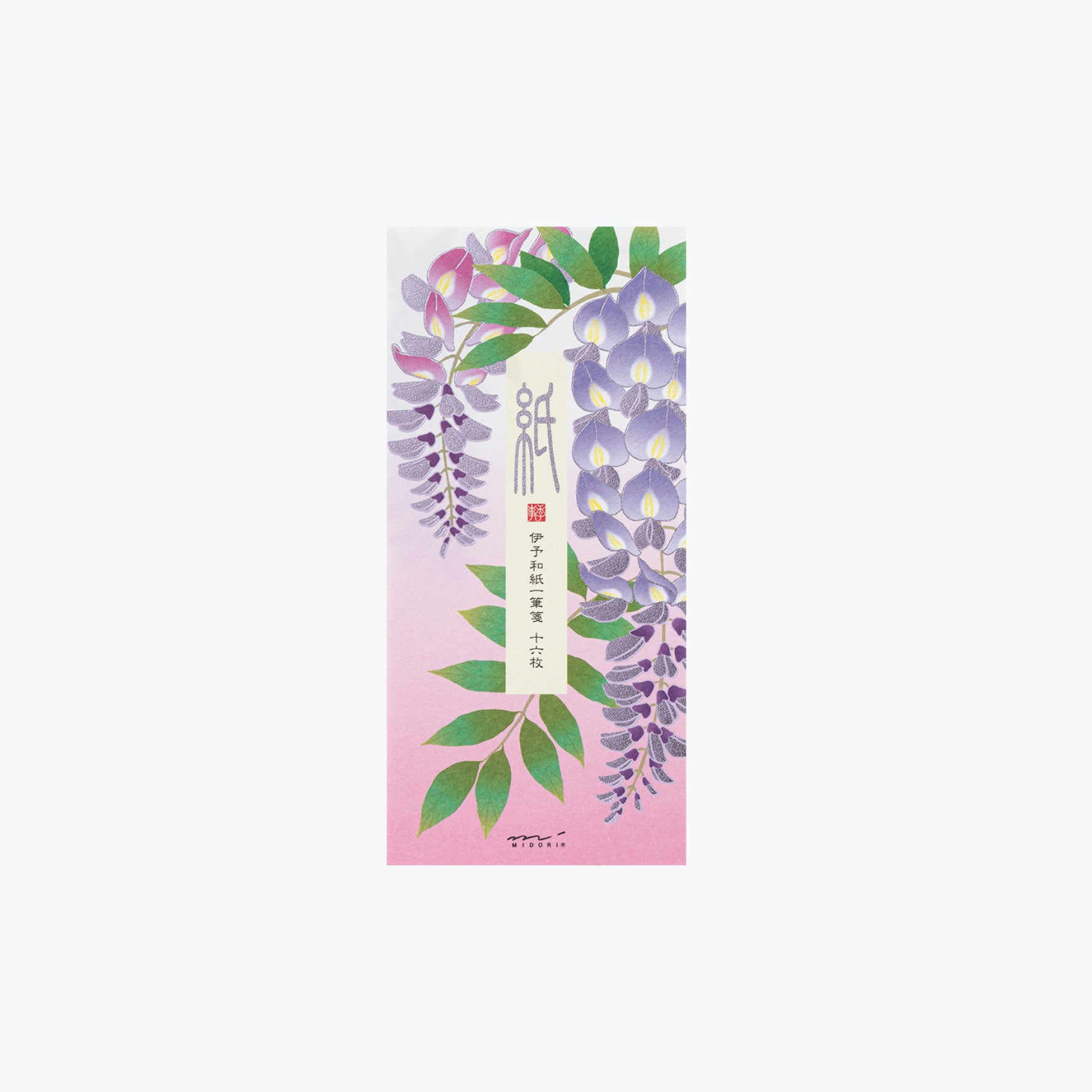 Midori - Letter Pad - Kami - Wisteria