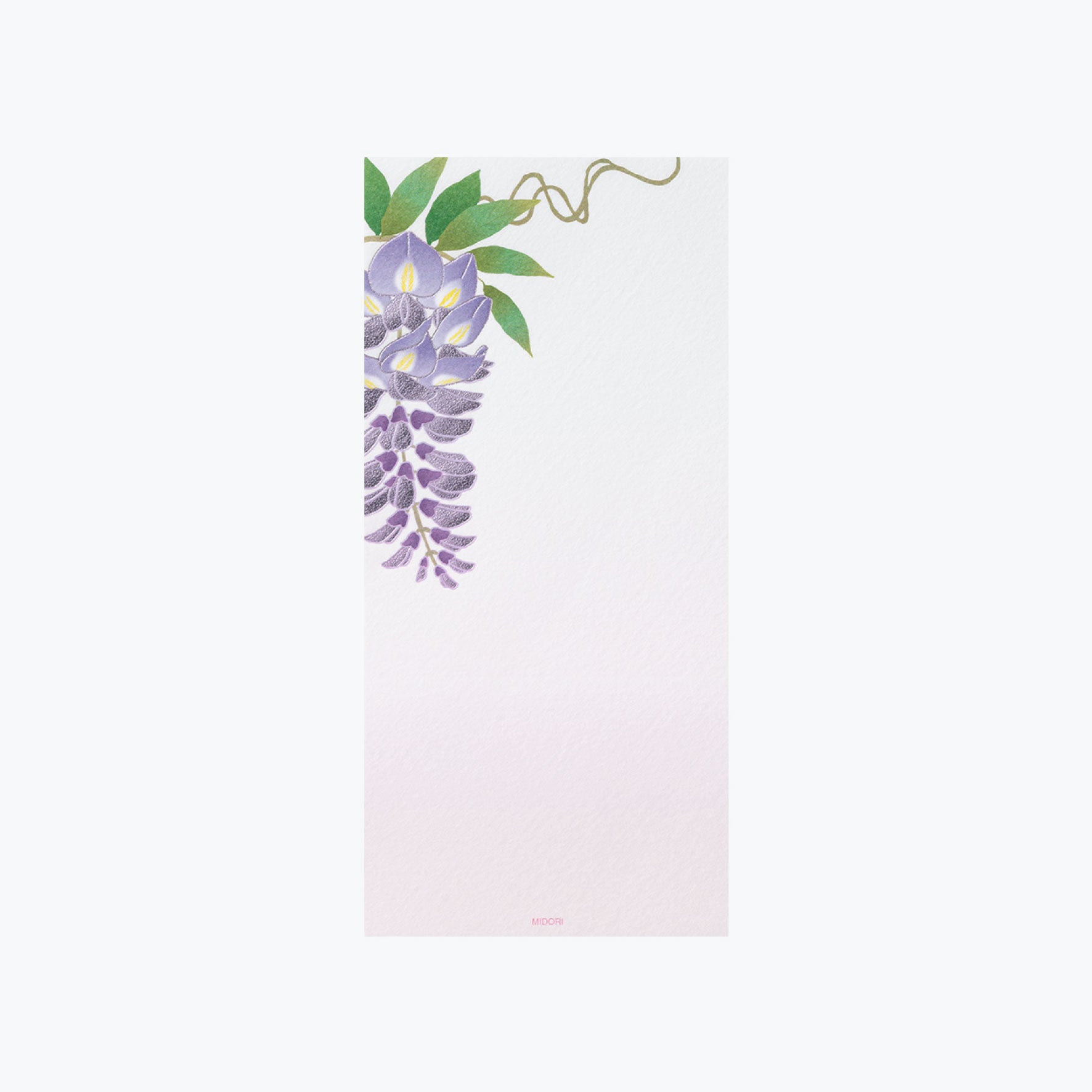 Midori - Letter Pad - Kami - Wisteria