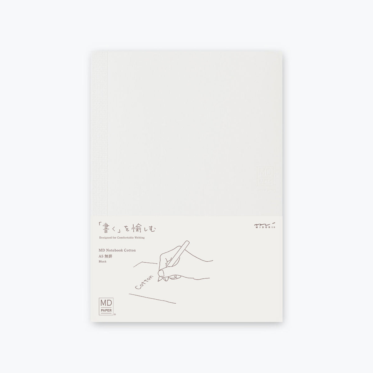 Midori - Notebook - MD Paper - A5 - Cotton