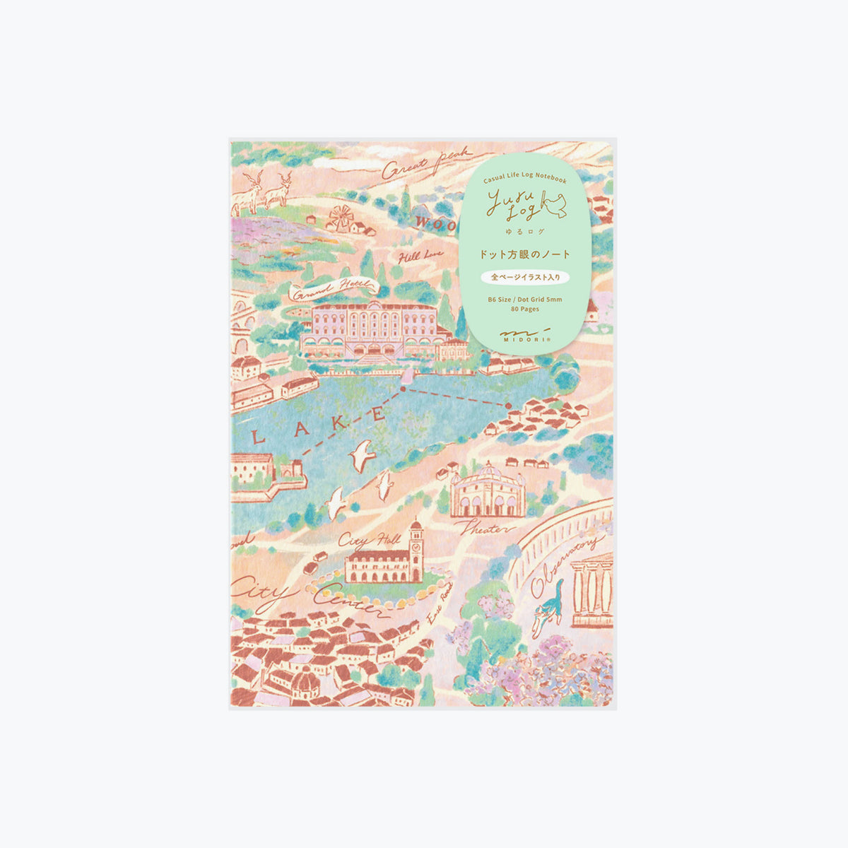 Midori - Notebook - Yuru Log - B6 - Travel Hotel