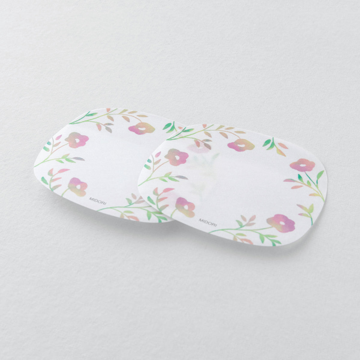 Midori - Notepad - Sticky Notes - Transparent - Flower