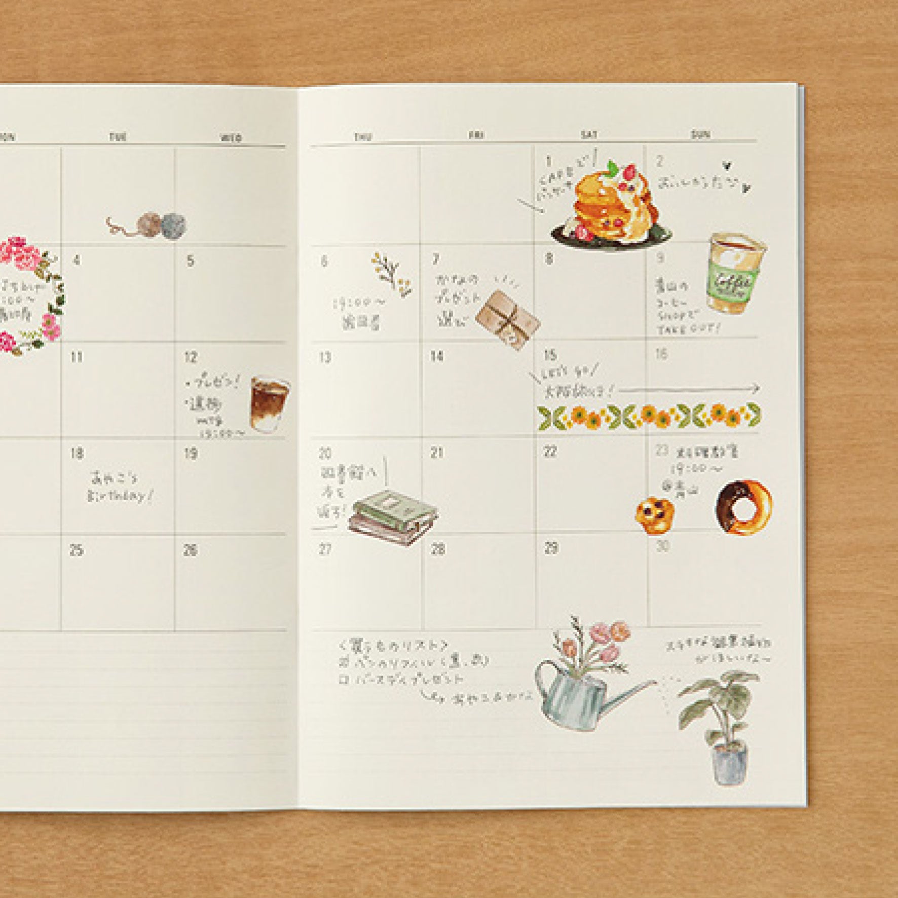 Midori - Sticker Seal - Transfer - Floral