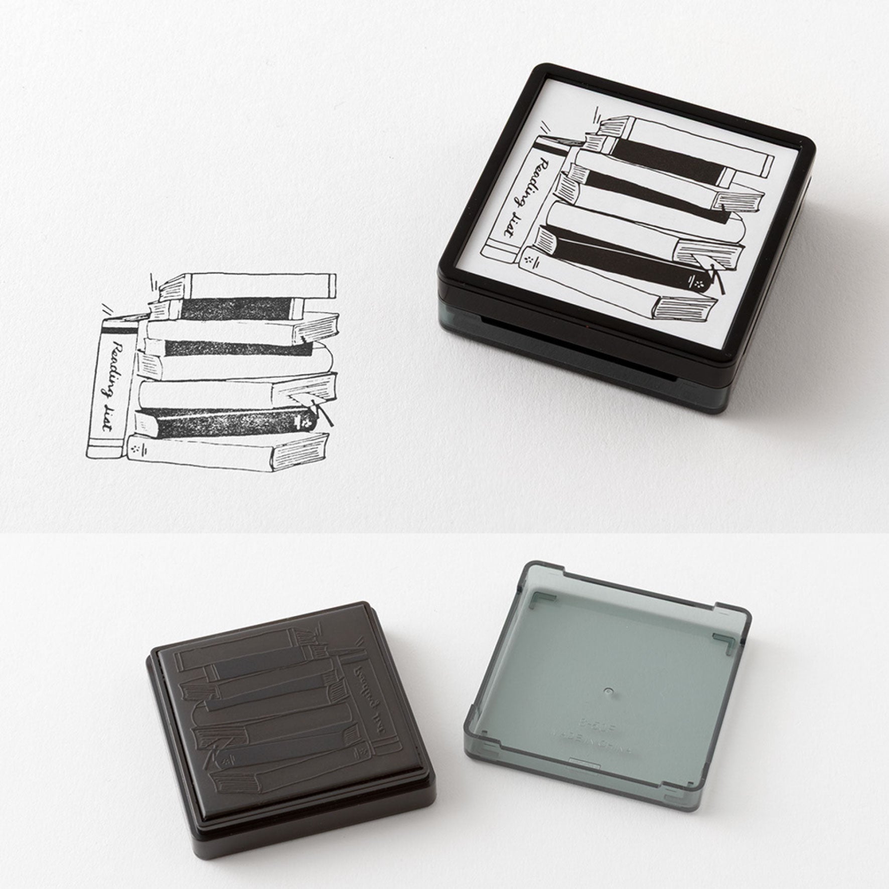 Midori - Stamp - Self-Inking - Reading List