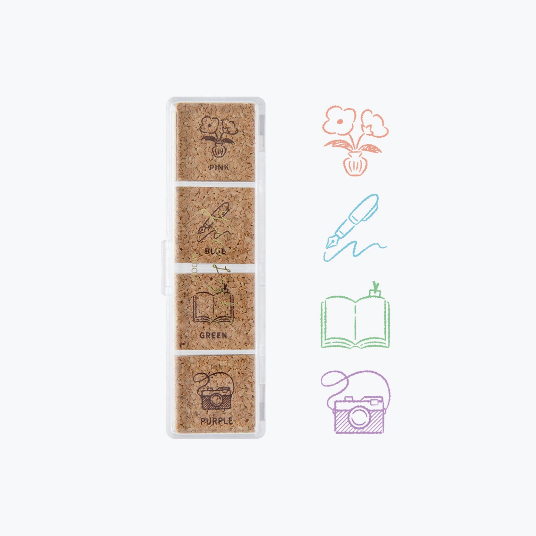 Midori - Stamp - Yuru Log - Pre-Inked - Daily Life