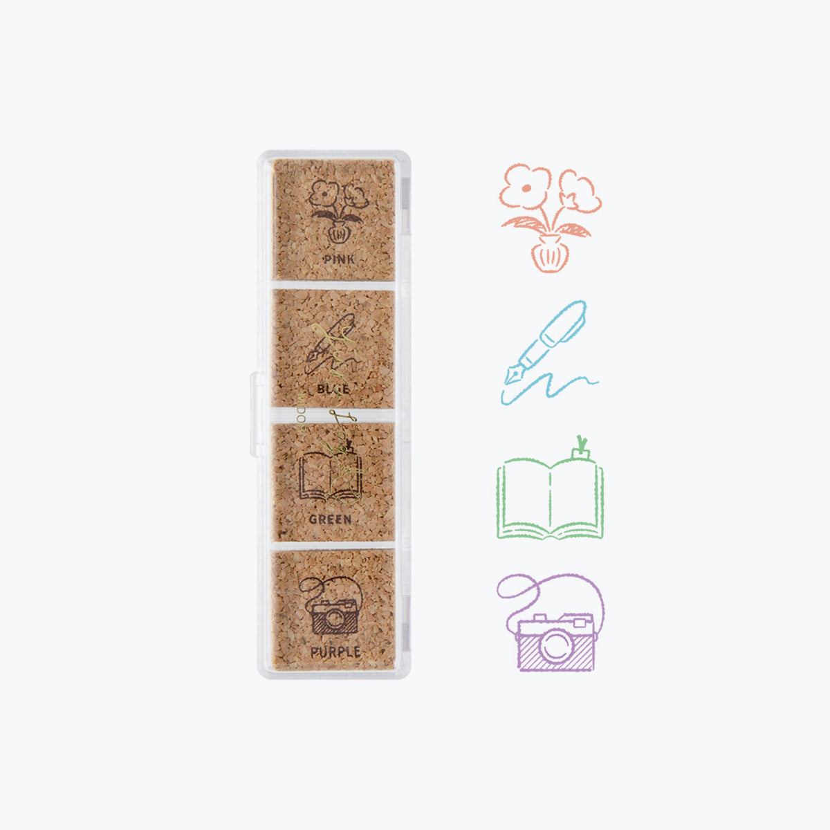 Midori - Stamp - Yuru Log - Pre-Inked - Daily Life