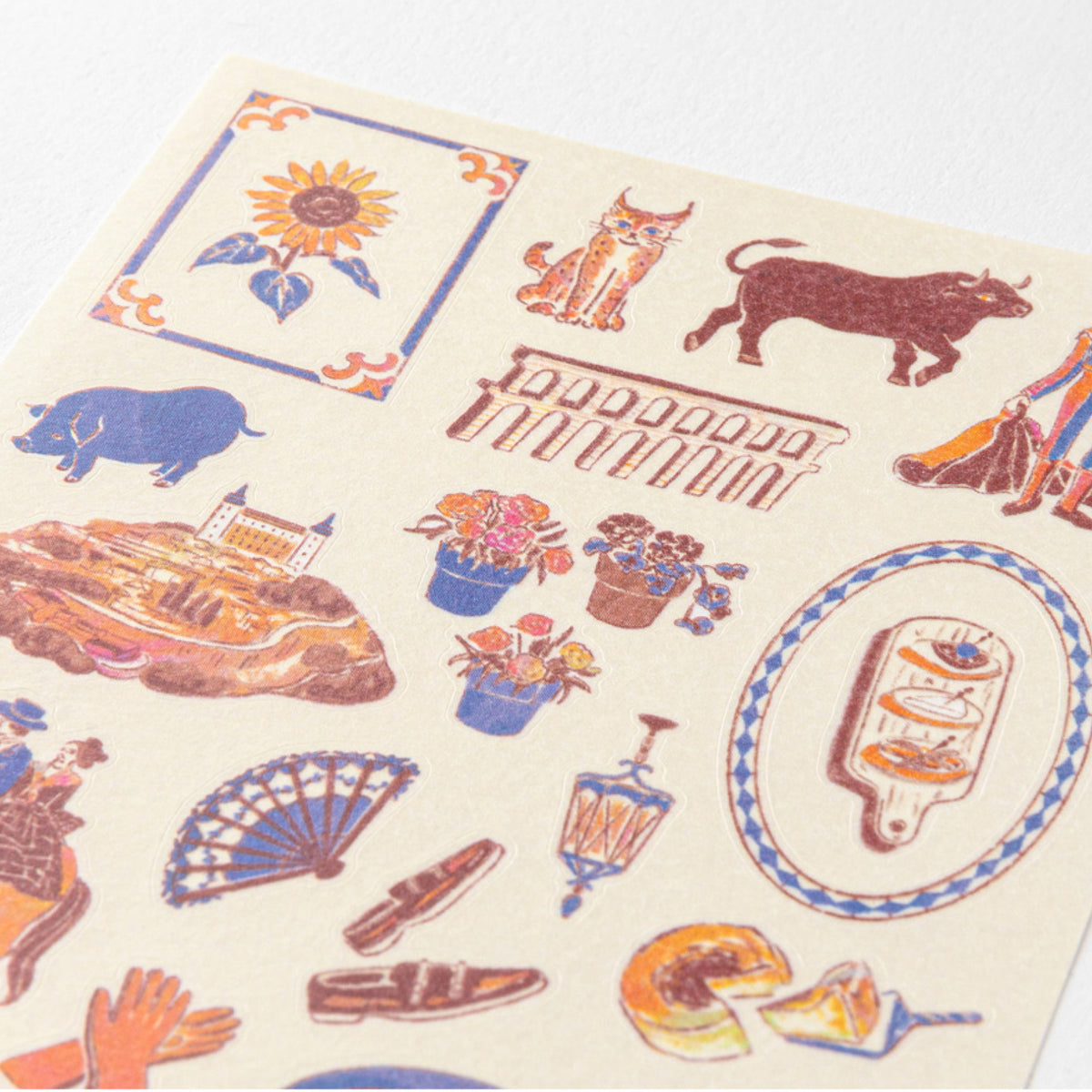 Midori - Planner Sticker - Sticker Collection - Spanish Motifs