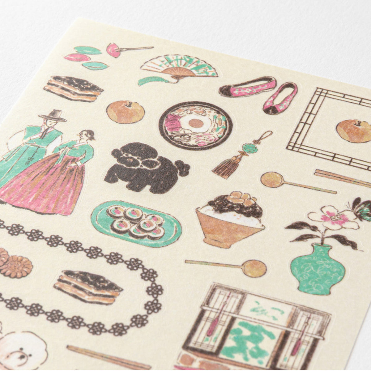 Midori - Planner Sticker - Sticker Collection - Korean Motifs