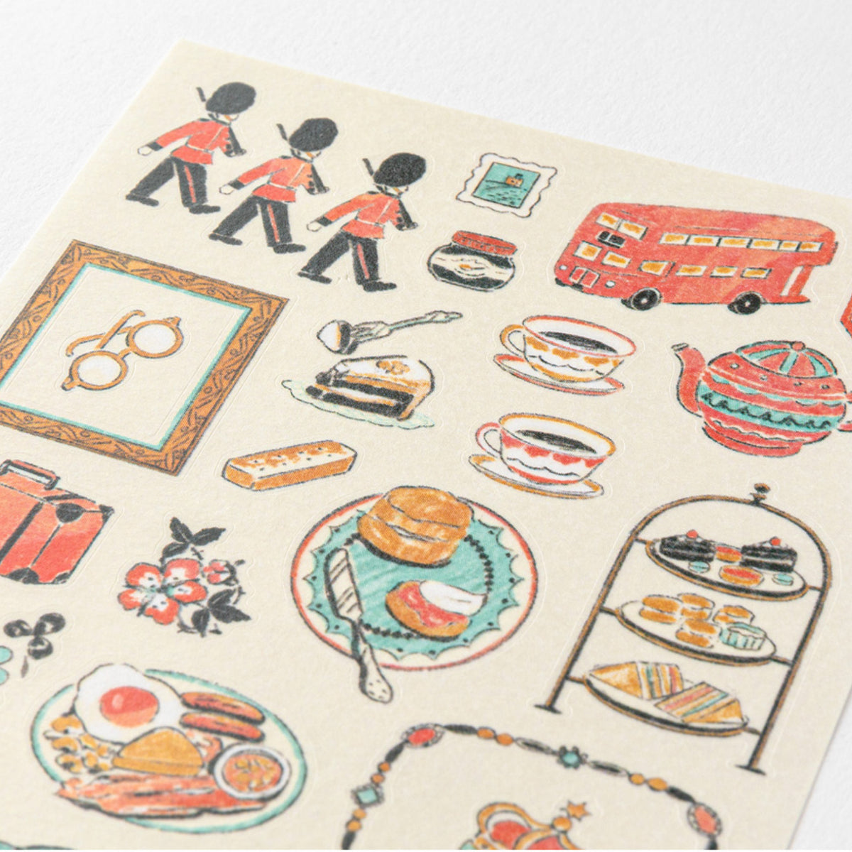 Midori - Planner Sticker - Sticker Collection - British Motifs