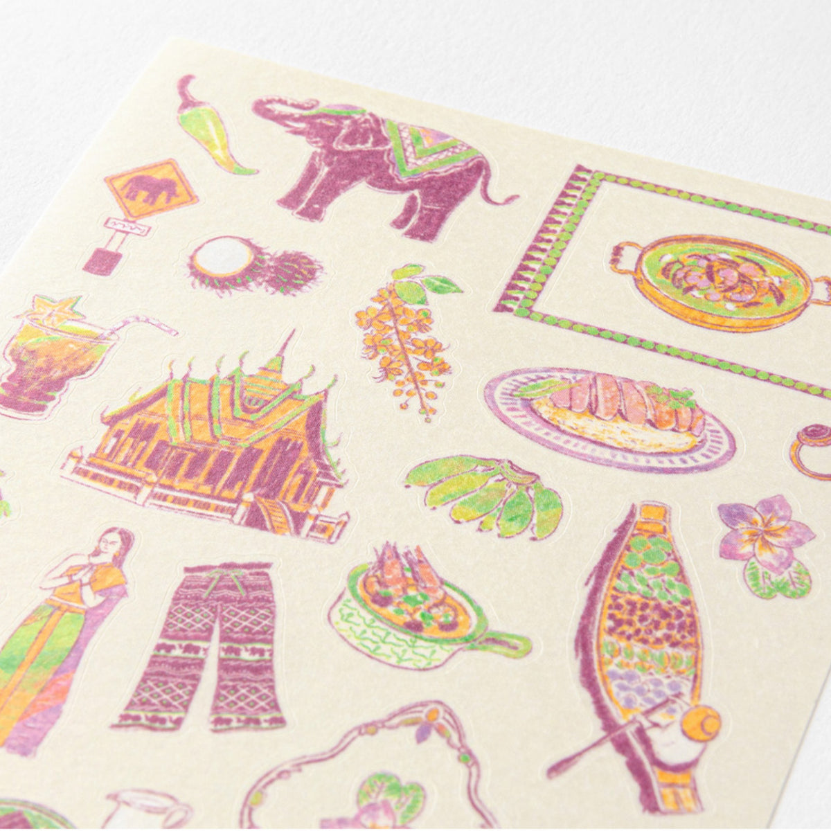 Midori - Planner Sticker - Sticker Collection - Thai Motifs