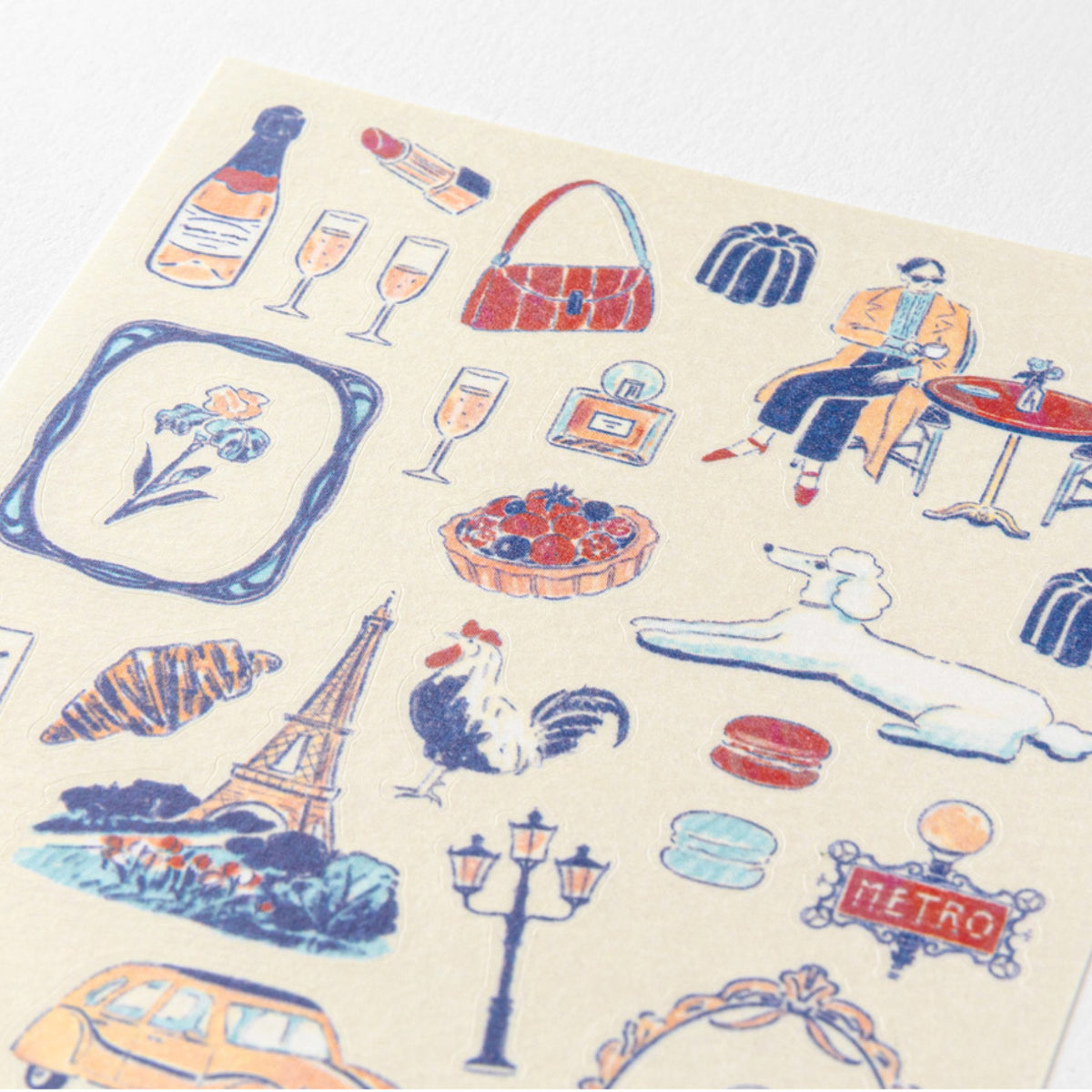 Midori - Planner Sticker - Sticker Collection - French Motifs