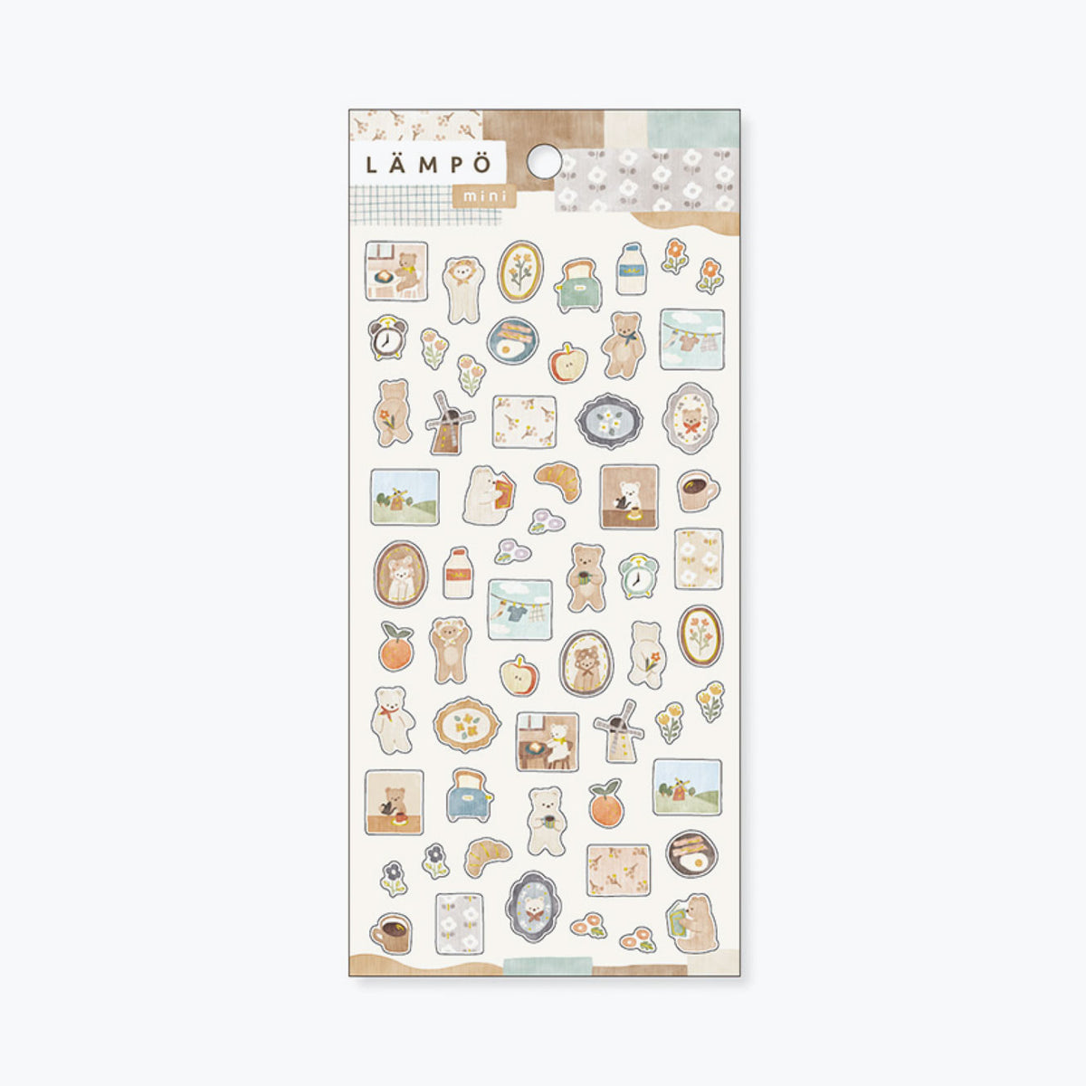 Mind Wave - Planner Sticker - Lämpö - Bear