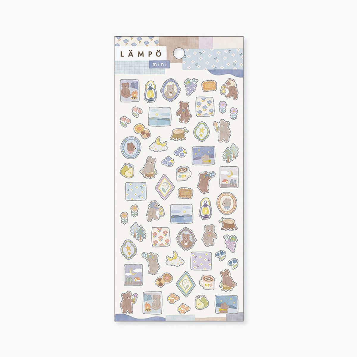 Mind Wave - Planner Sticker - Lämpö - Bear Sky