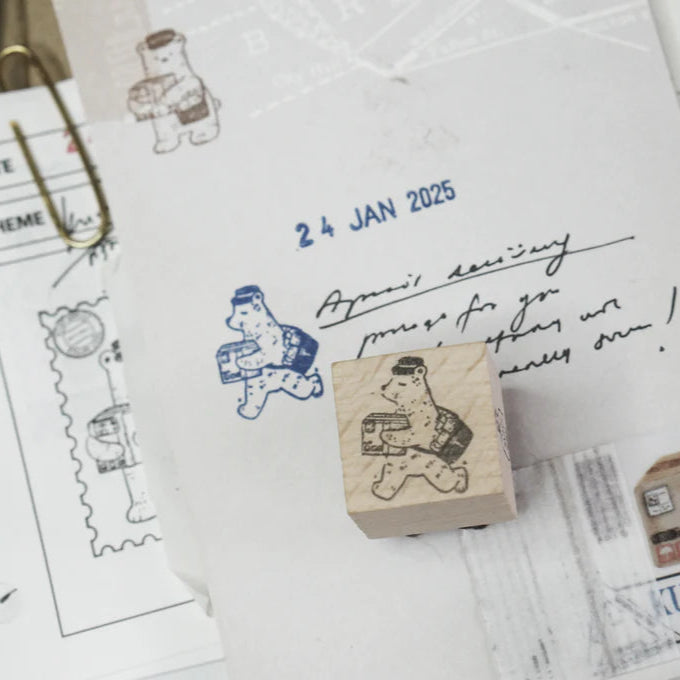 Black Milk Project - Stamp - Mini Kuma Post Bear (Delivery)