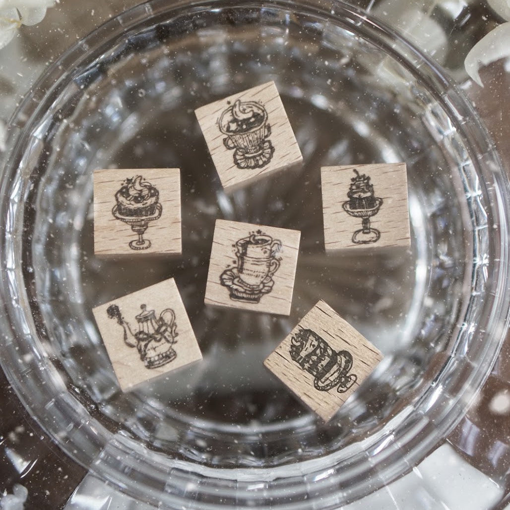 Black Milk Project - Stamp - Notes In The Night - Midnight Patisserie (Mini Set Of 6)