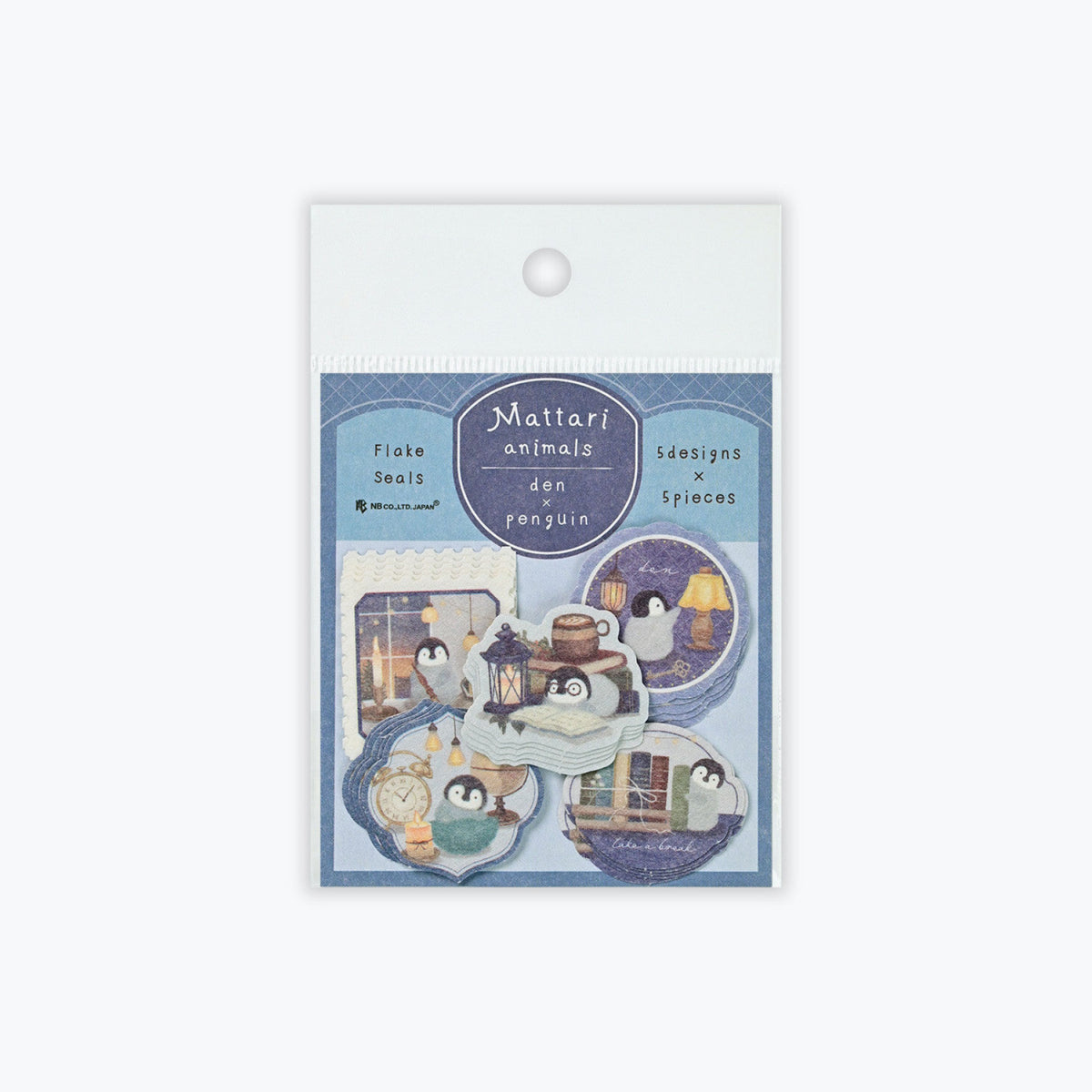 NB Japan - Planner Sticker - Flake Seal - Mattari Animals - Penguin