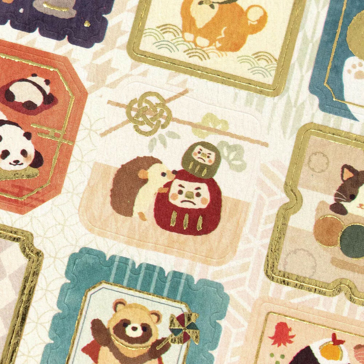NB Japan - Planner Sticker - Foil Animals