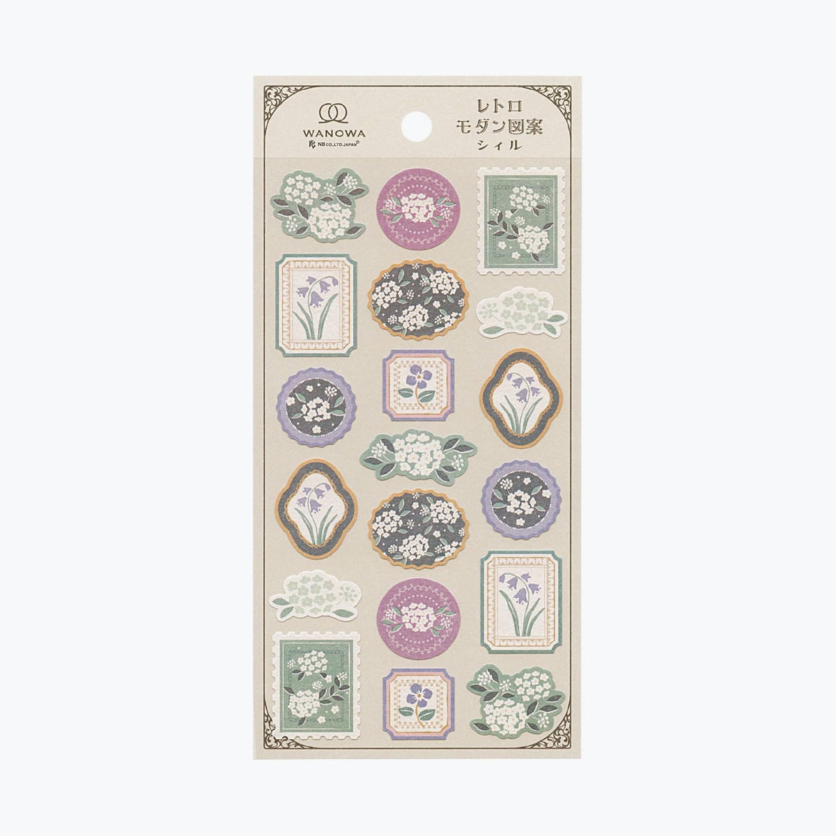 NB Japan - Planner Sticker - Wanowa - Flower Mark