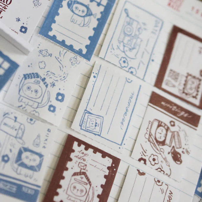 Black Milk Project - Memo Pad - Neko Mail (Tear-out Strips)