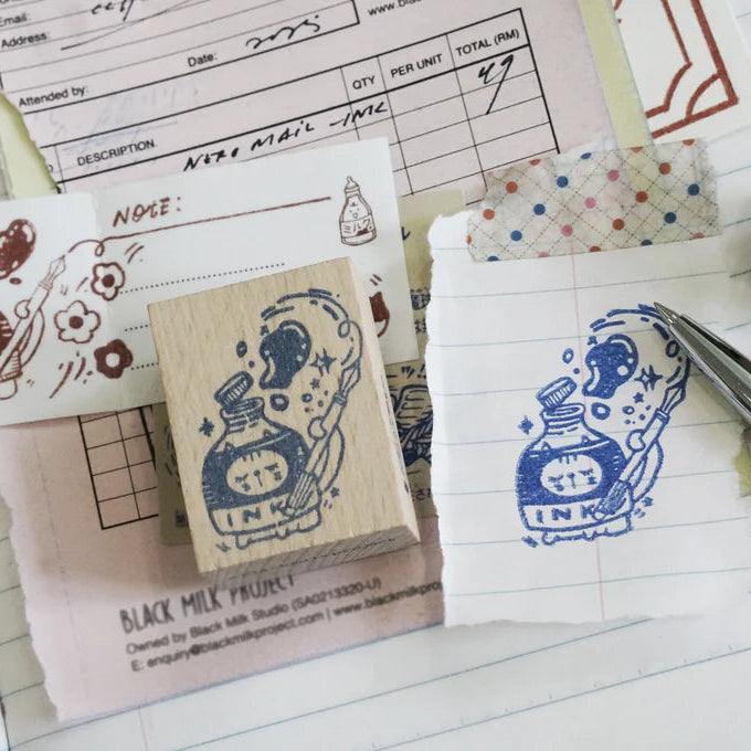 Black Milk Project - Stamp - Neko Mail (Ink)(M)
