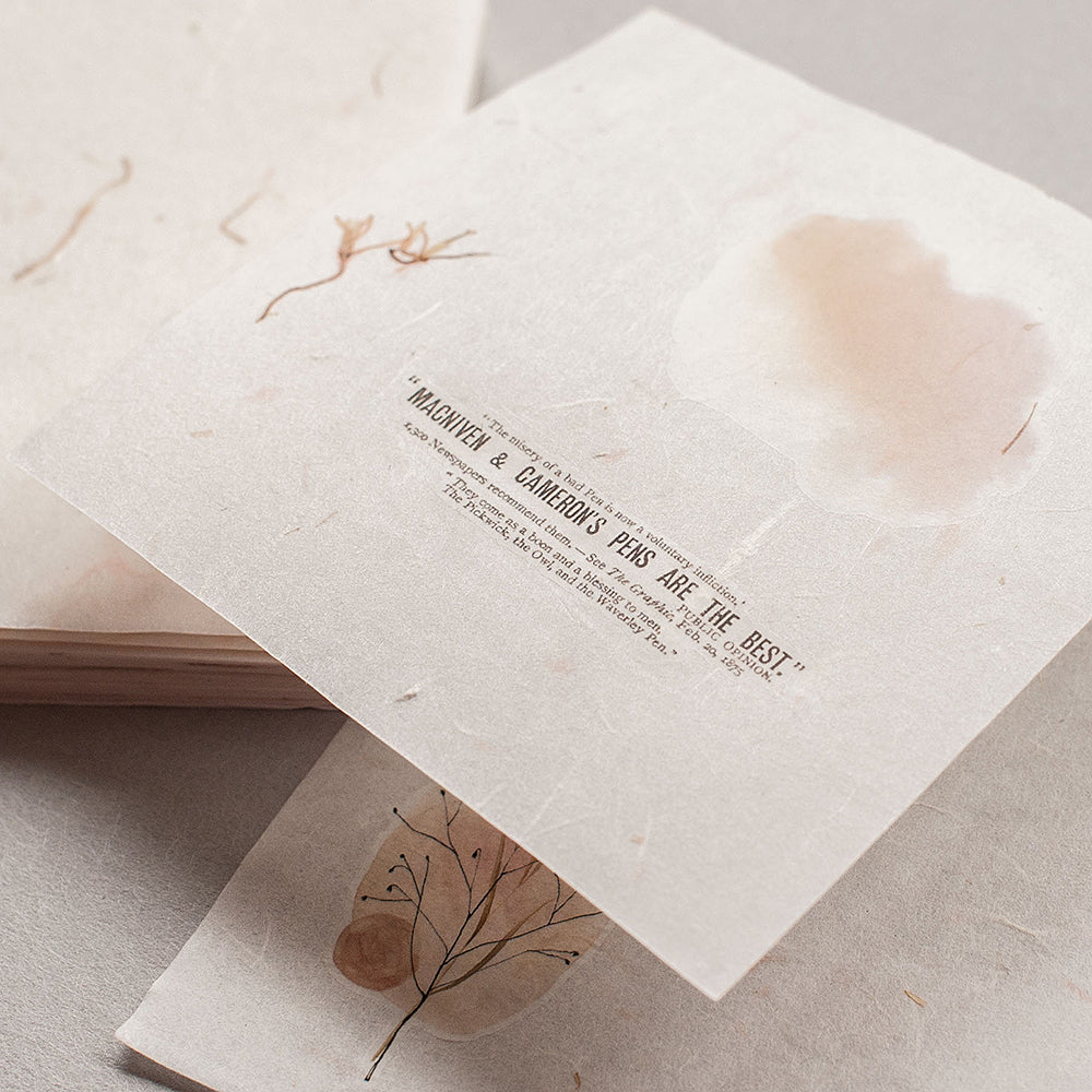 MU Lifestyle - Natural Textured Paper - #06